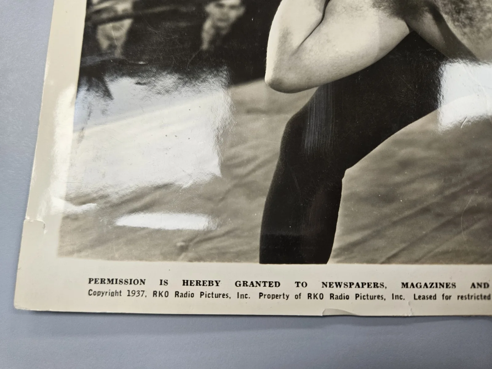 George O'Brien — Park Avenue Logger 8x10 Photo Signed By George O'Brien (1937, RKO Pictures) WWF, изображение 4