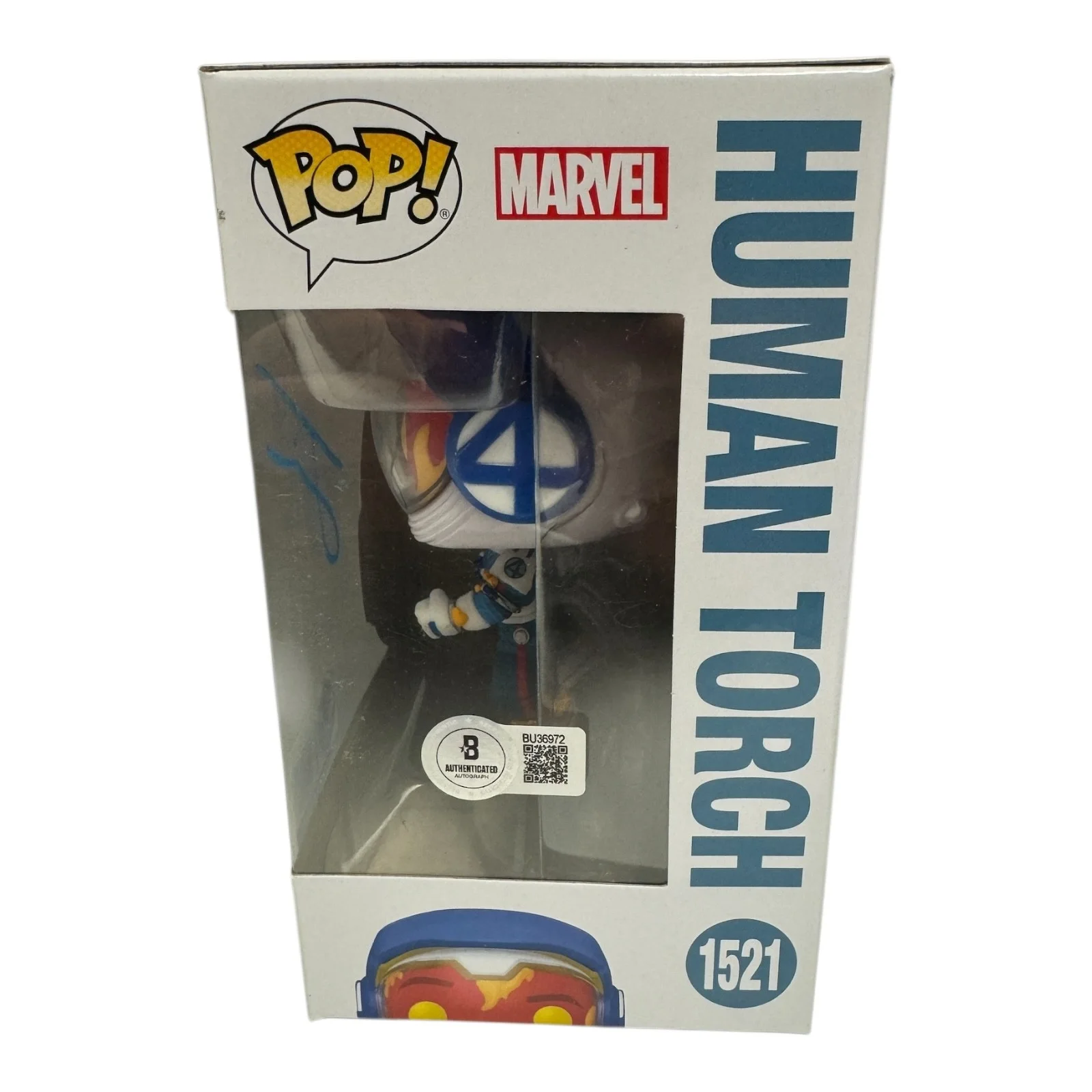 Joseph Quinn — Joseph Quinn Signed Autograph Fantastic Four Funko Pop 1521 Beckett BAS, image 2