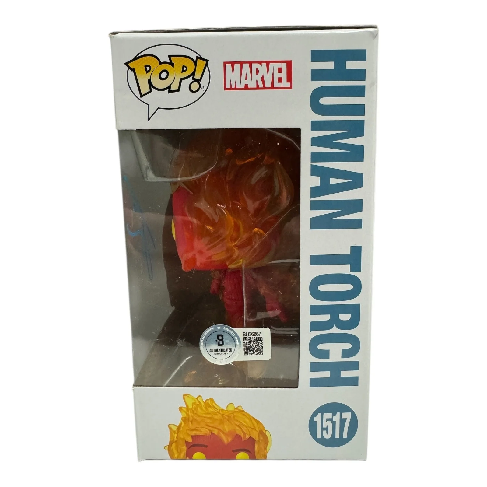 Joseph Quinn — Joseph Quinn Signed Autograph Fantastic Four Funko Pop 1517 Beckett BAS, изображение 2