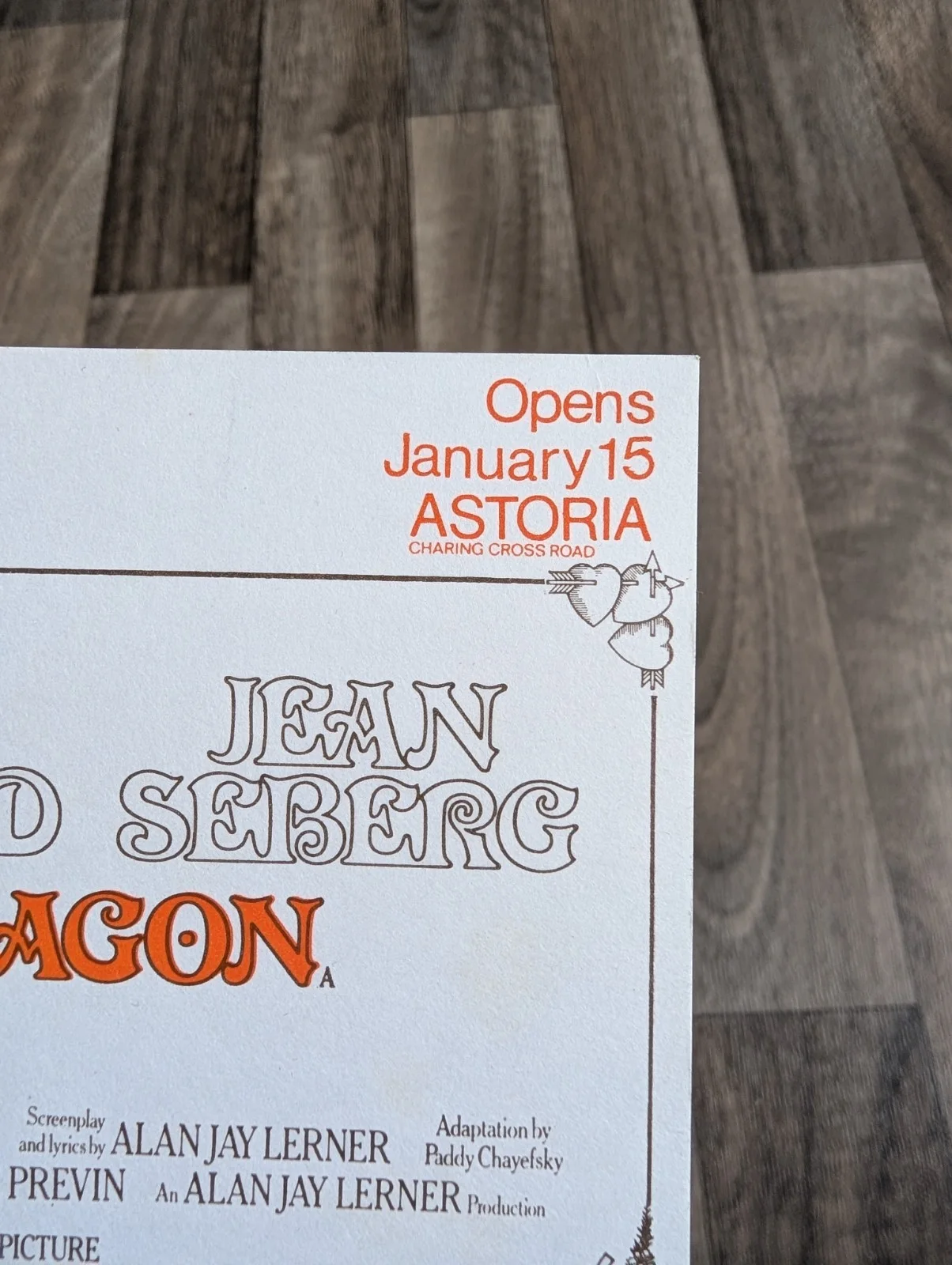 Original PAINT YOUR WAGON- Preview Ticket 1969, image 4