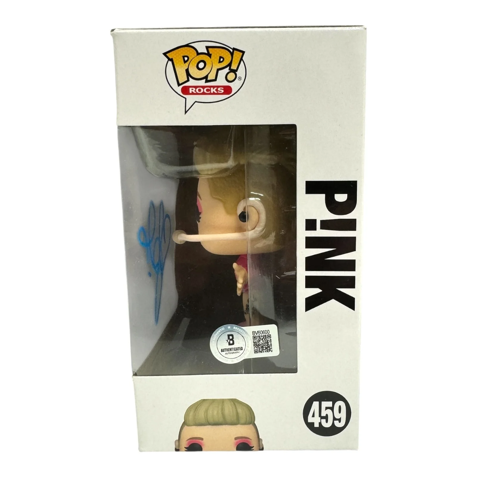 Pink Signed Autograph Funko Pop 459 Beckett BAS P!nk, изображение 2
