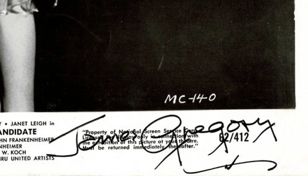 James Gregory — James Gregory Barney Miller Actor Autographed Signed 8x10 Photo JSA 6934, изображение 2
