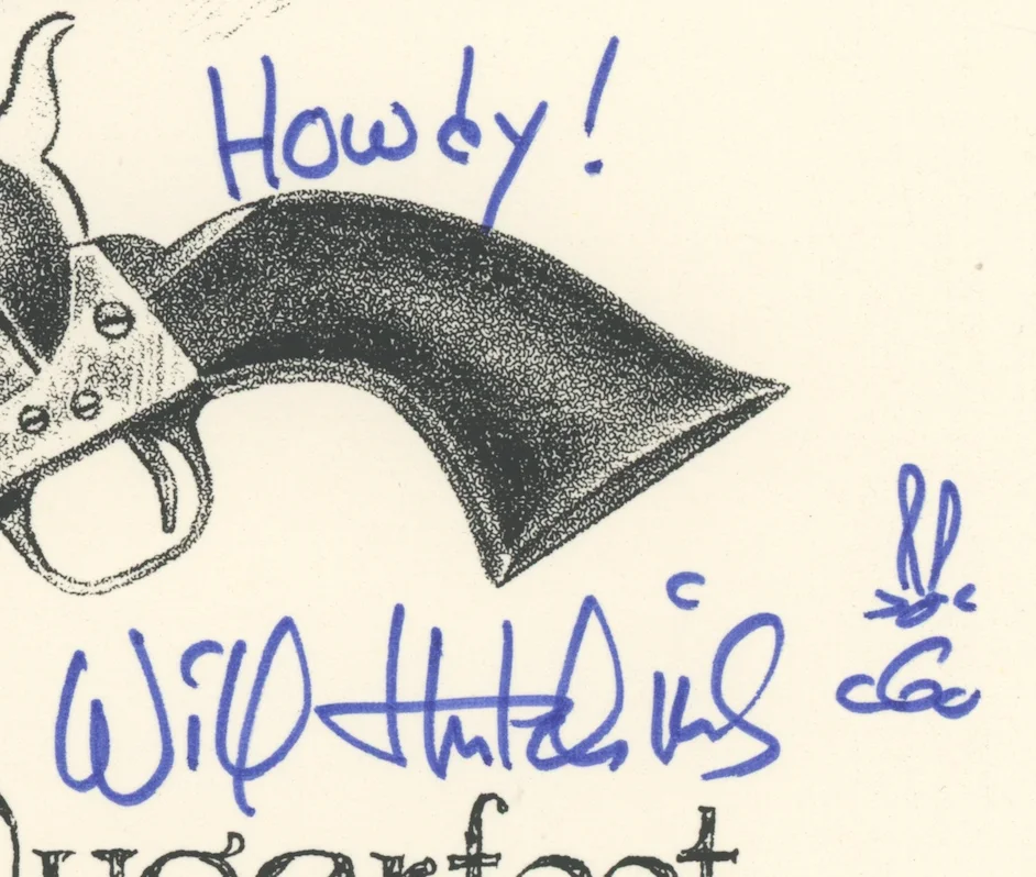 Will Hutchins Western Film Star Autographed Signed Photo AMCo COA 28013, изображение 2