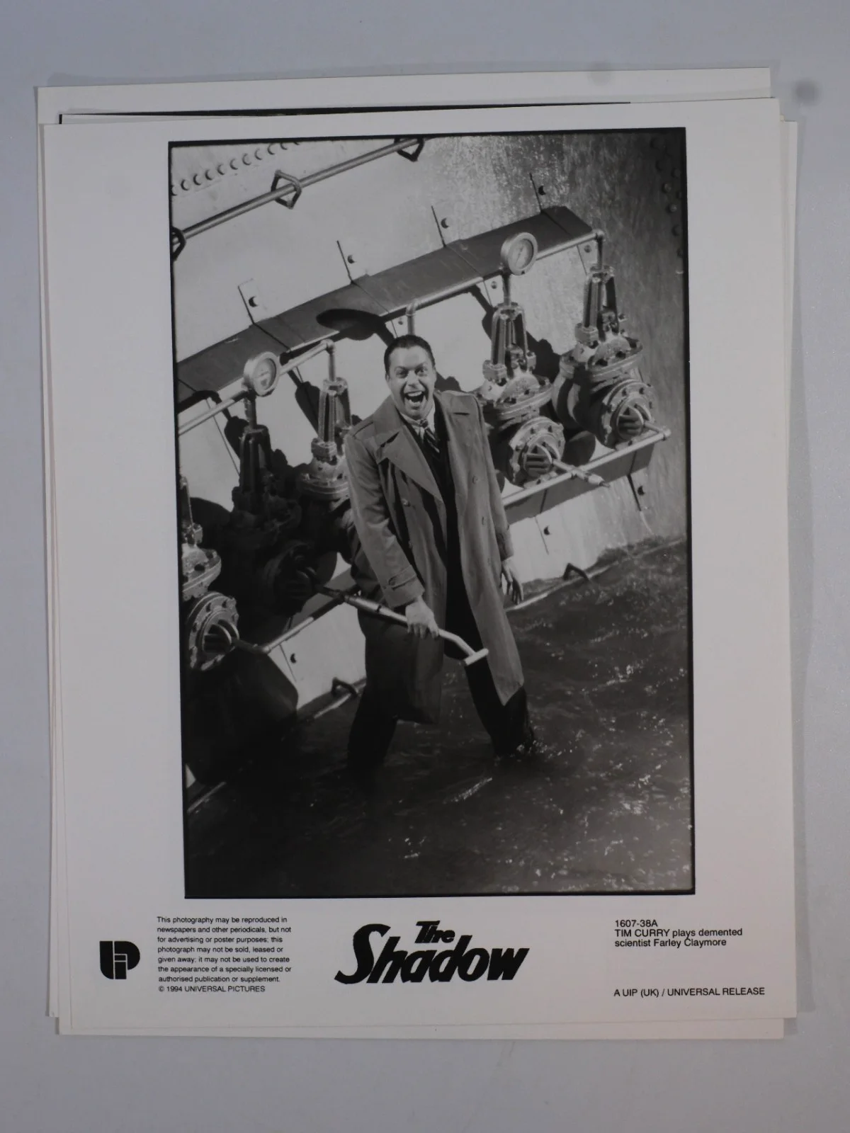 Vintage The Shadow x5 Lobby Cards + Original Flyer, image 4