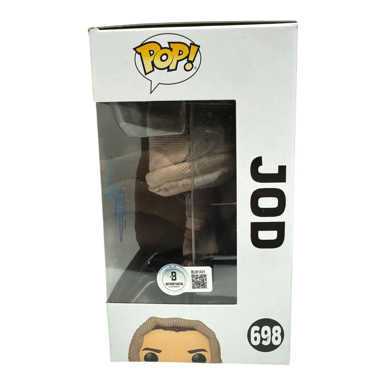 Jude Law — Jude Law Signed Autograph Star Wars Funko Pop 698 Beckett BAS Jod, image 2