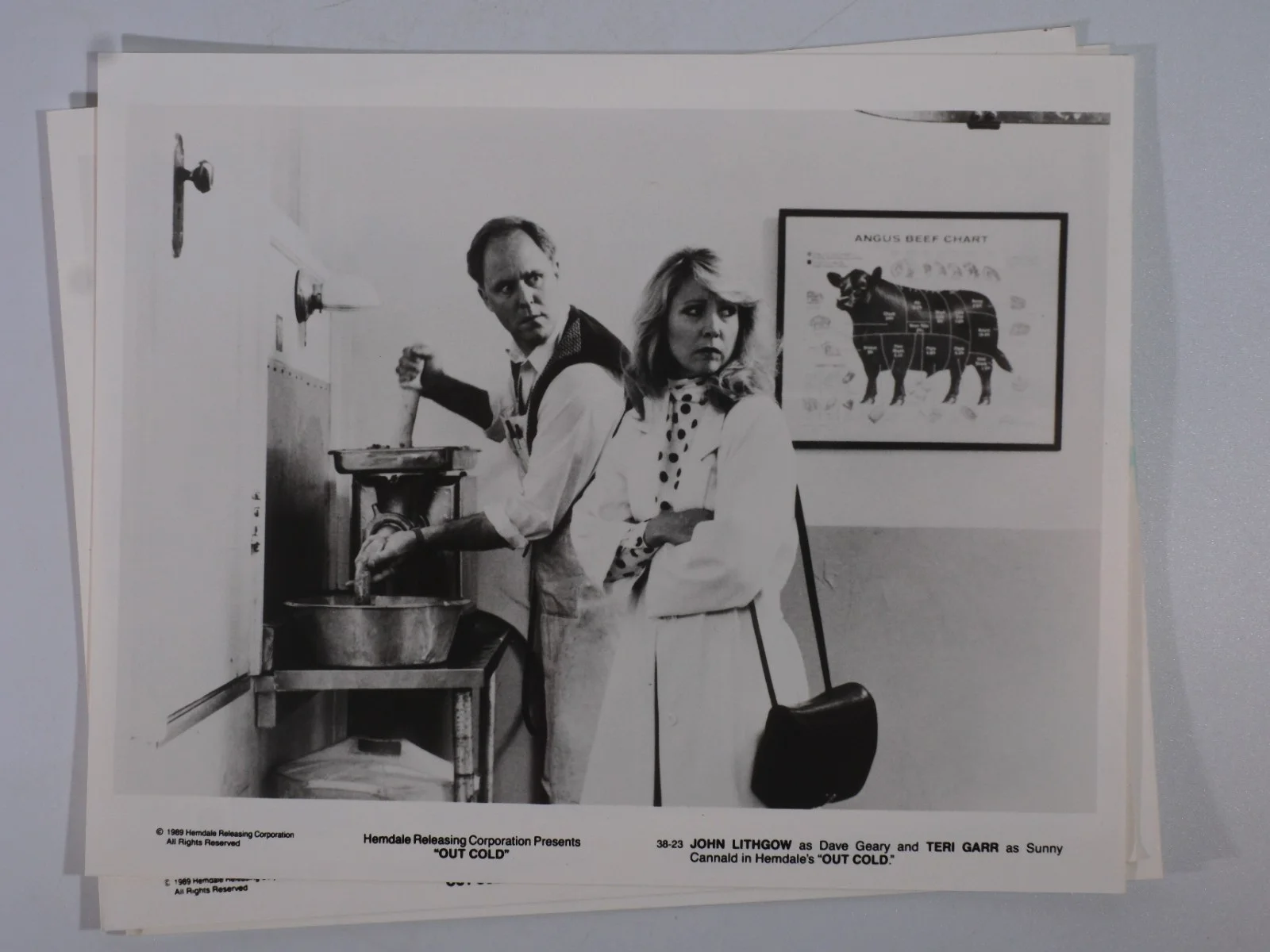 x5 Vintage Out Cold Lobby Cards John Lithgow, image 3