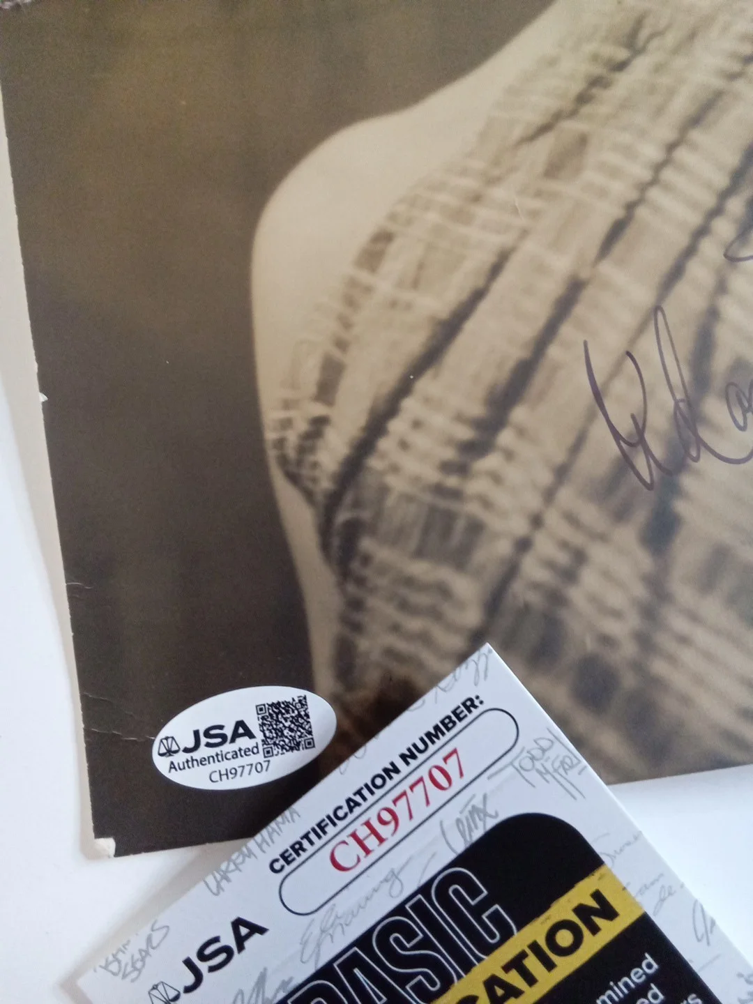 Foto de colección firmada por bailarina india Uday Shankar 7x9,5 JSA, изображение 5
