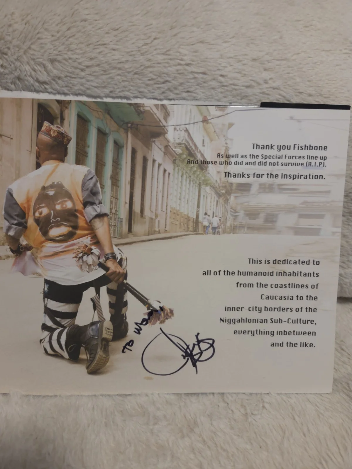 Signed Dr MaddVibe The Olegna Phenomenon – Autographed by Angelo Moore (Fishbone, image 5