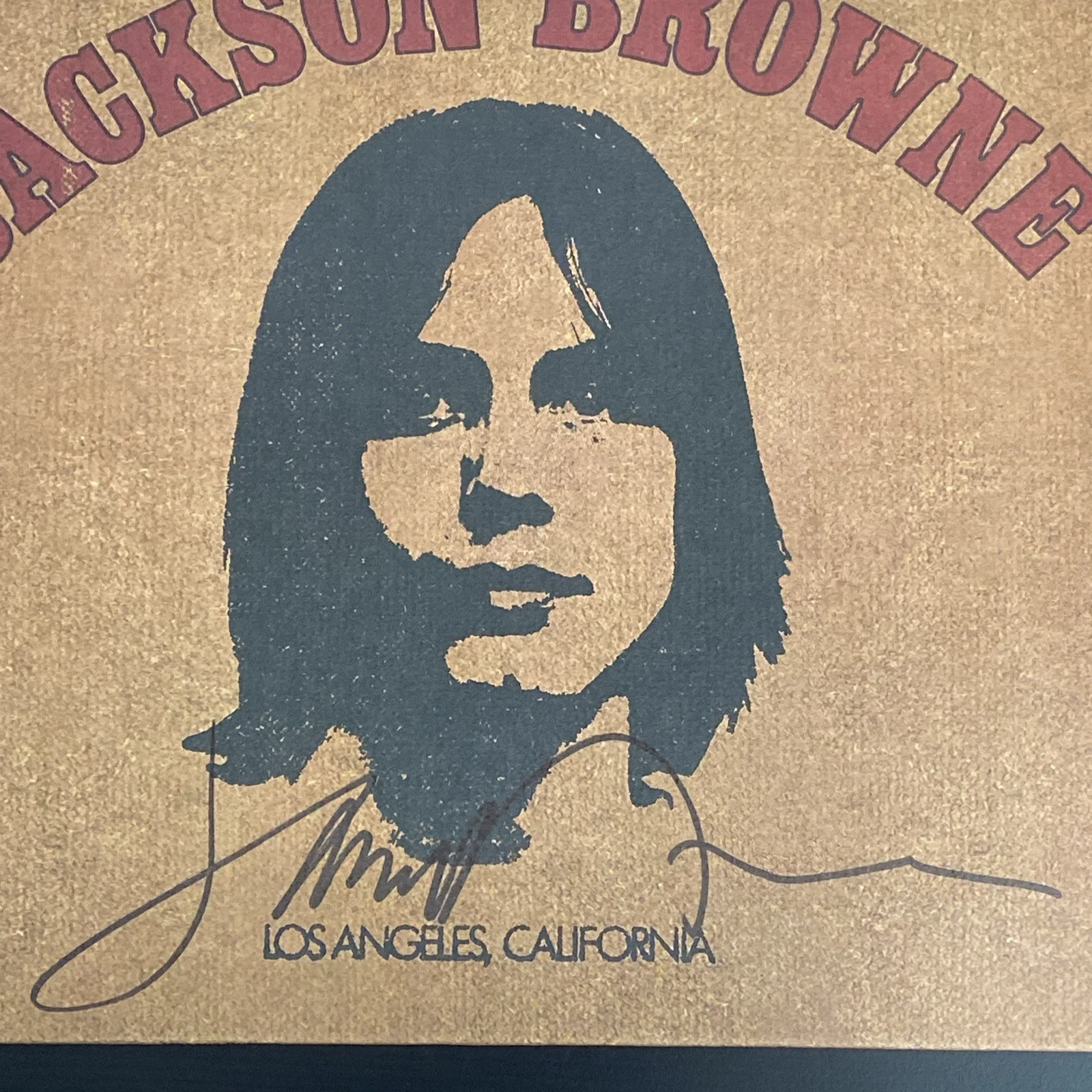 Jackson Browne Autographed Jackson Browne Vinyl Record, image 2