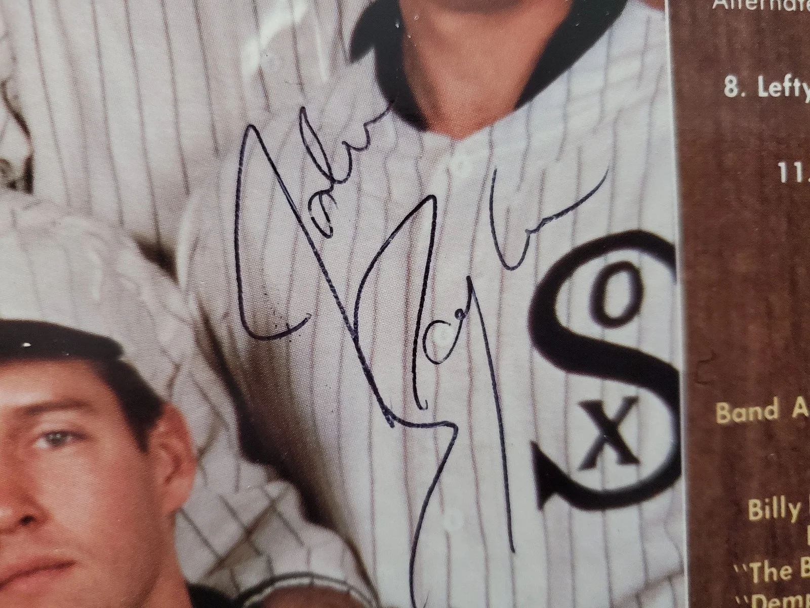 John Sayles — John Sayles Autograph EIGHT MEN OUT SOUNDTRACK LP