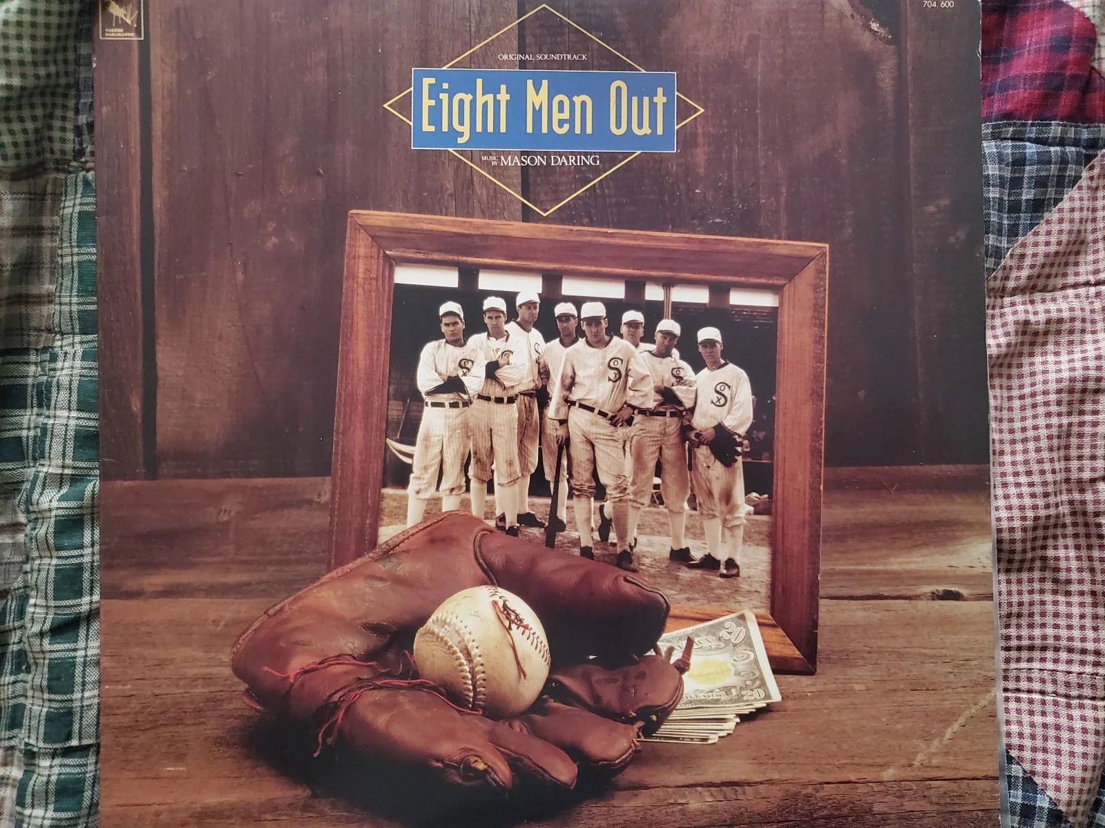 John Sayles — John Sayles Autograph EIGHT MEN OUT SOUNDTRACK LP, изображение 3
