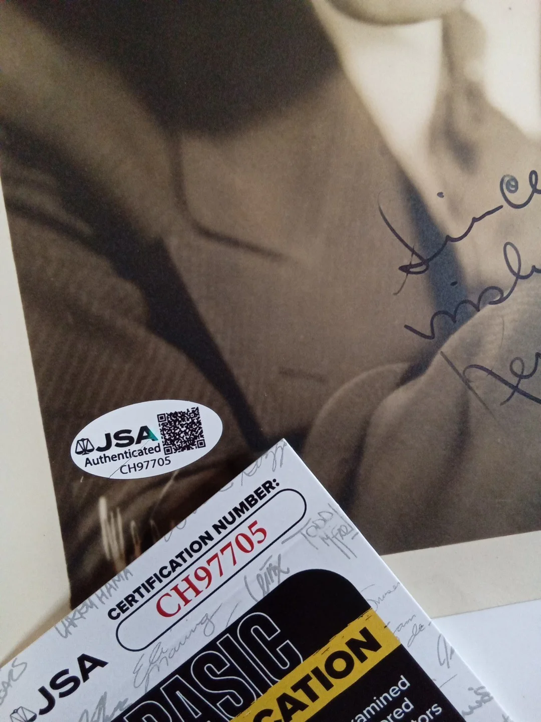 Kenneth Harlan — Kenneth Harlan Actor Signed Vintage 8x10 B&W Photo JSA, изображение 4