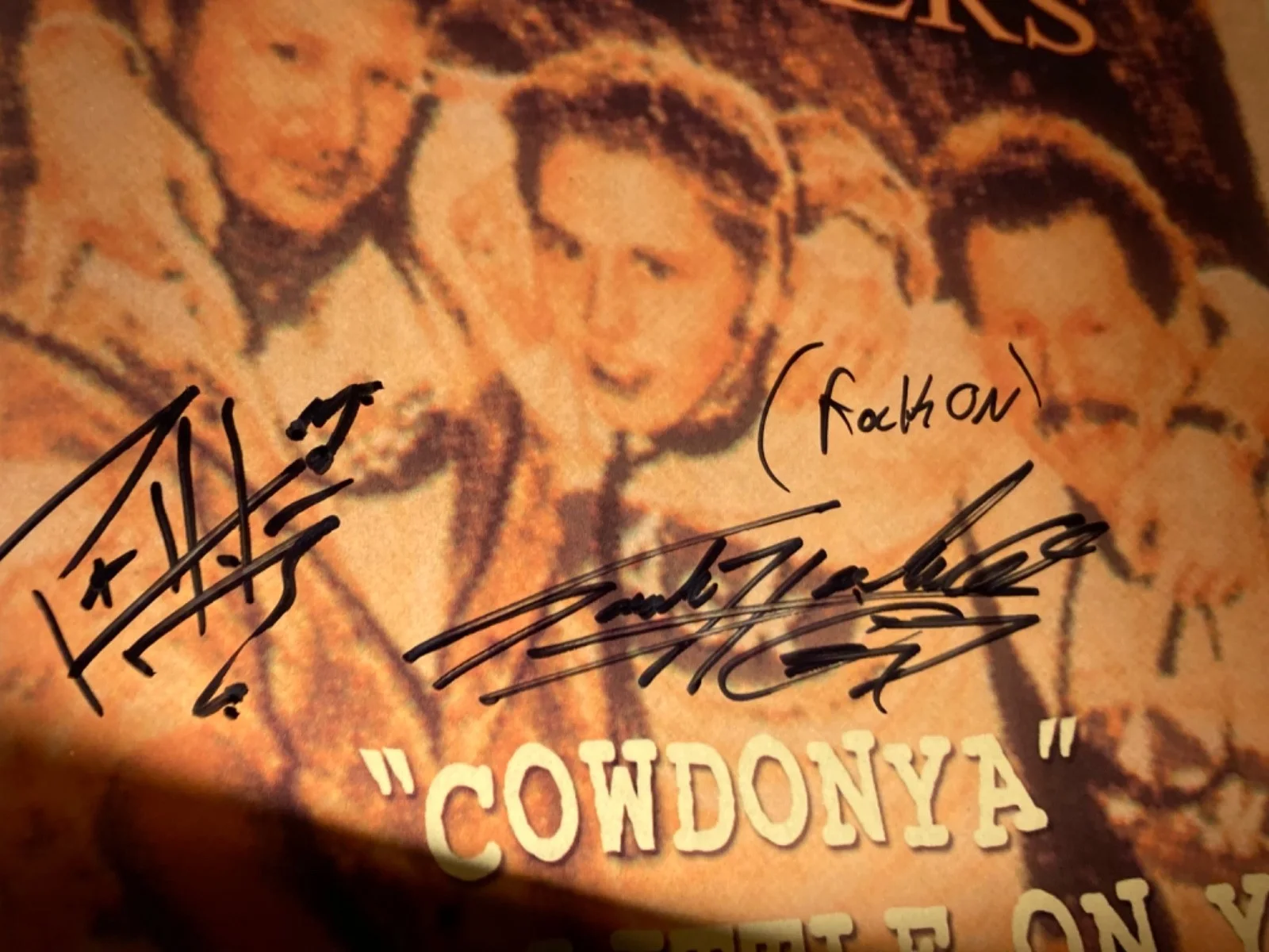 RARE 3x Hand SIGNED Wild Hanlons 8x10 Promo Photo/print NBC Treasure Hunters TV, изображение 4