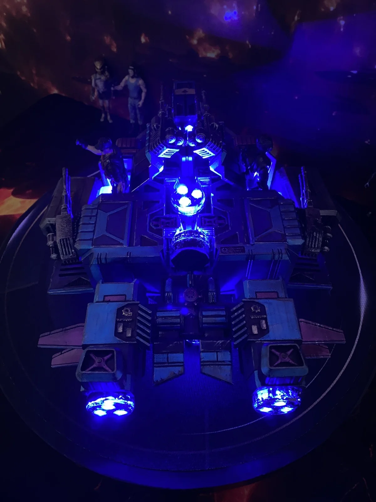 Cinder Veil-9 | Blade Runner Off-World Enforcement Gunship Diorama Tyrell Corp, image 4
