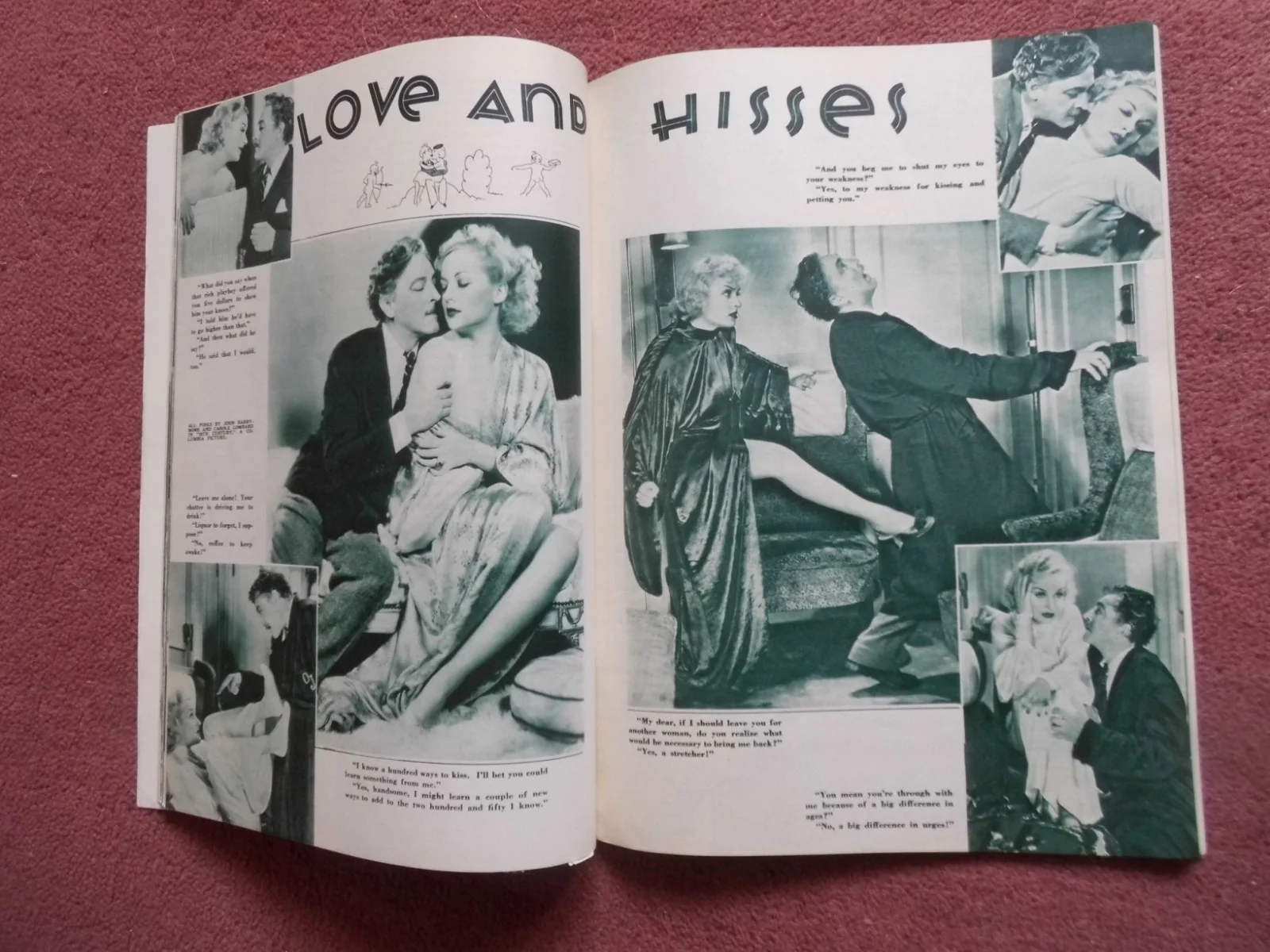 FILM FUN (1934) US mag ENOCH BOLLES COVER; FINE CONDITION (6.0), CAROLE LOMBARD, изображение 2