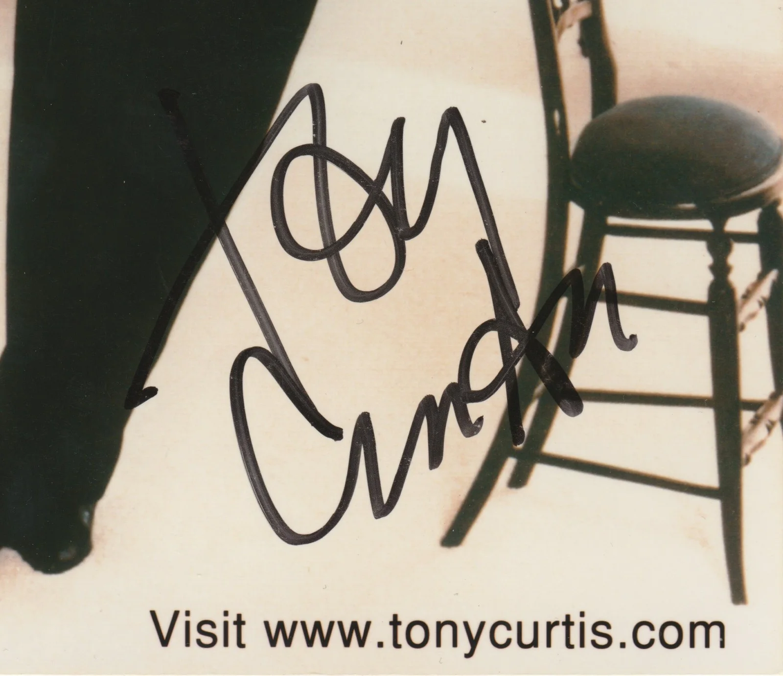 Tony Curtis — Tony Curtis Signed 8x10 Autograph Photograph, image 2