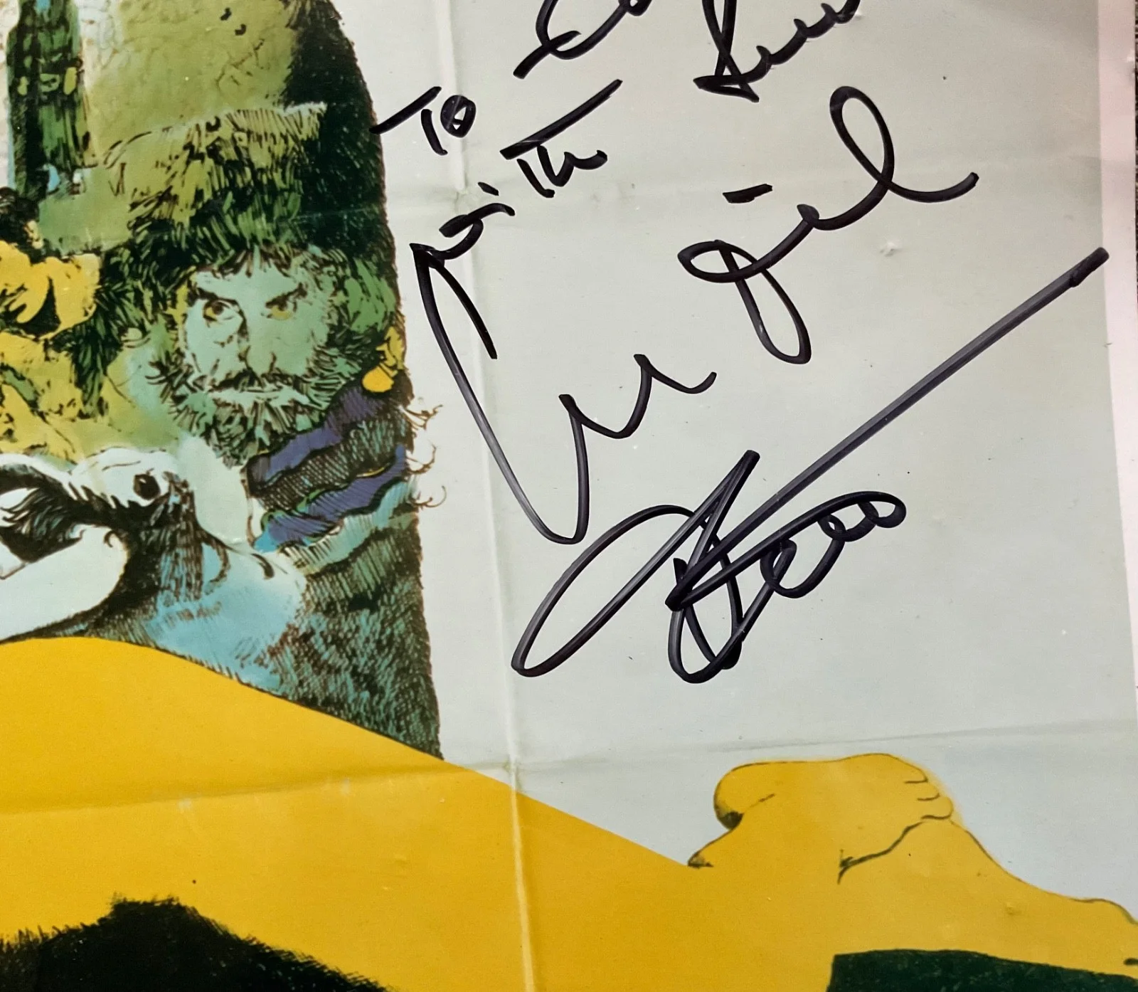 Ingrid Pitt — INGRID PITT SIGNED AUTOGRAPHED large PHOTO Countess Dracula HAMMER HORROR, image 2