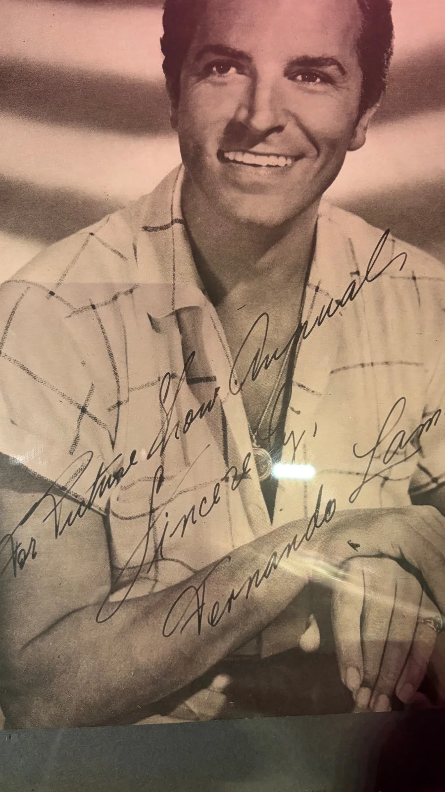 Fernadno Larmas — Signed Photo Fernadno Larmas, image 2