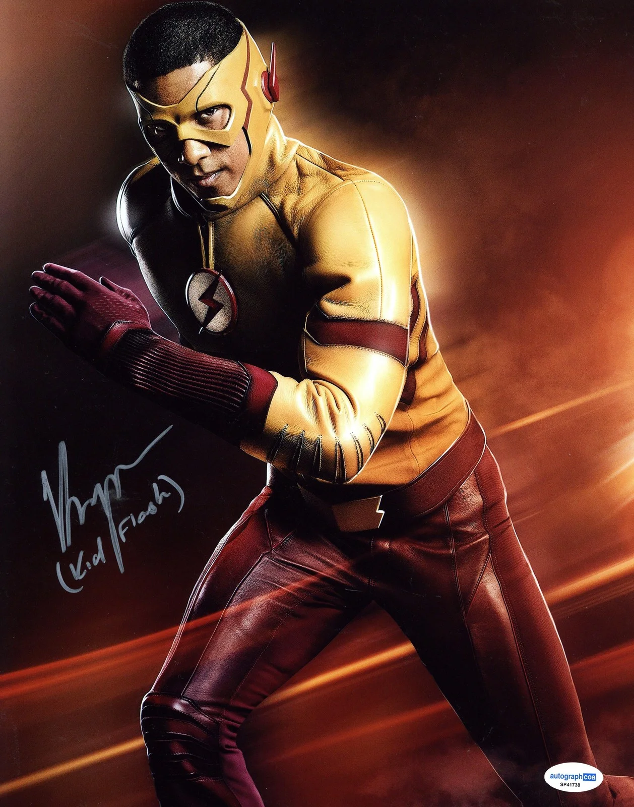 Keiynan Lonsdale — Keiynan Lonsdale "The Flash" AUTOGRAPH Signed 'Kid Flash' 11x14 Photo ACOA