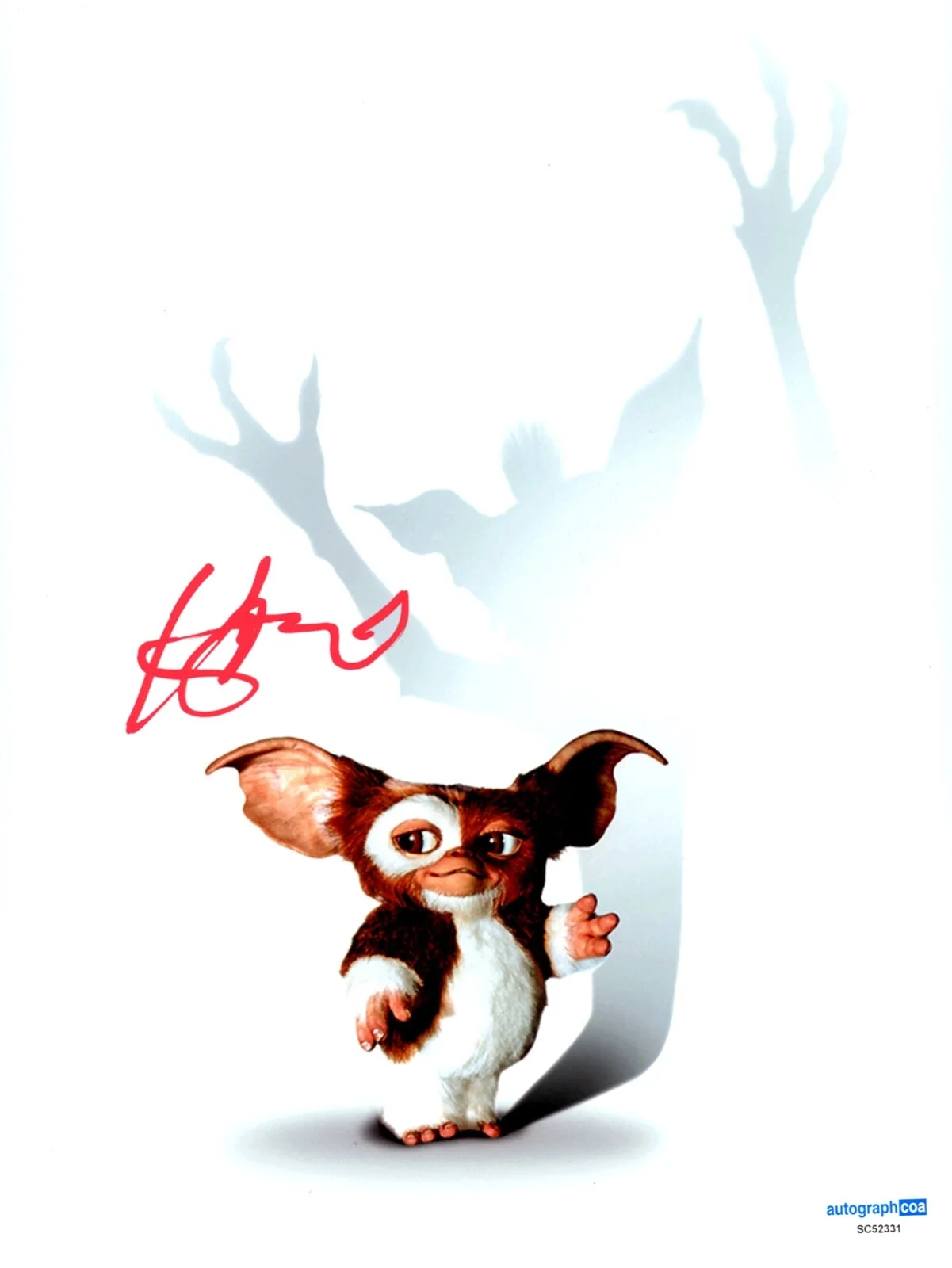 HOWIE MANDEL — Howie Mandel signed "GREMLINS" 8x10 Photo EXACT PROOF Autograph c Gizmo ACOA COA, изображение 4