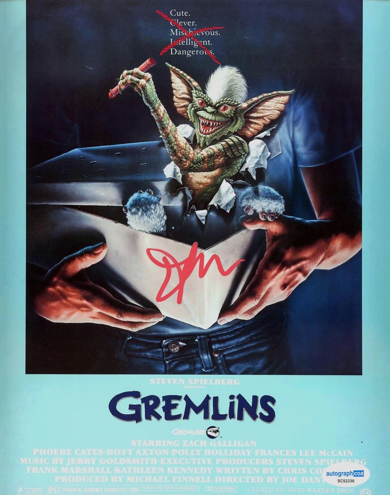 HOWIE MANDEL — Howie Mandel signed "GREMLINS" 8X10 Photo EXACT PROOF Autograph a Gizmo ACOA COA, изображение 4