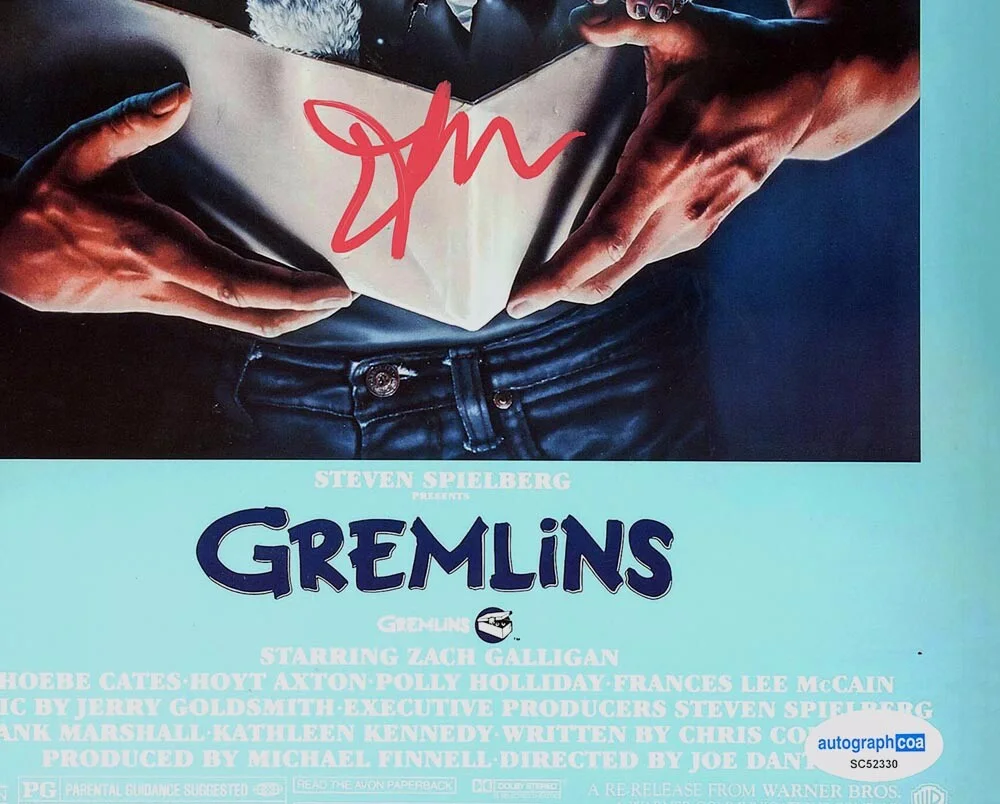 HOWIE MANDEL — Howie Mandel signed "GREMLINS" 8X10 Photo EXACT PROOF Autograph a Gizmo ACOA COA, изображение 5
