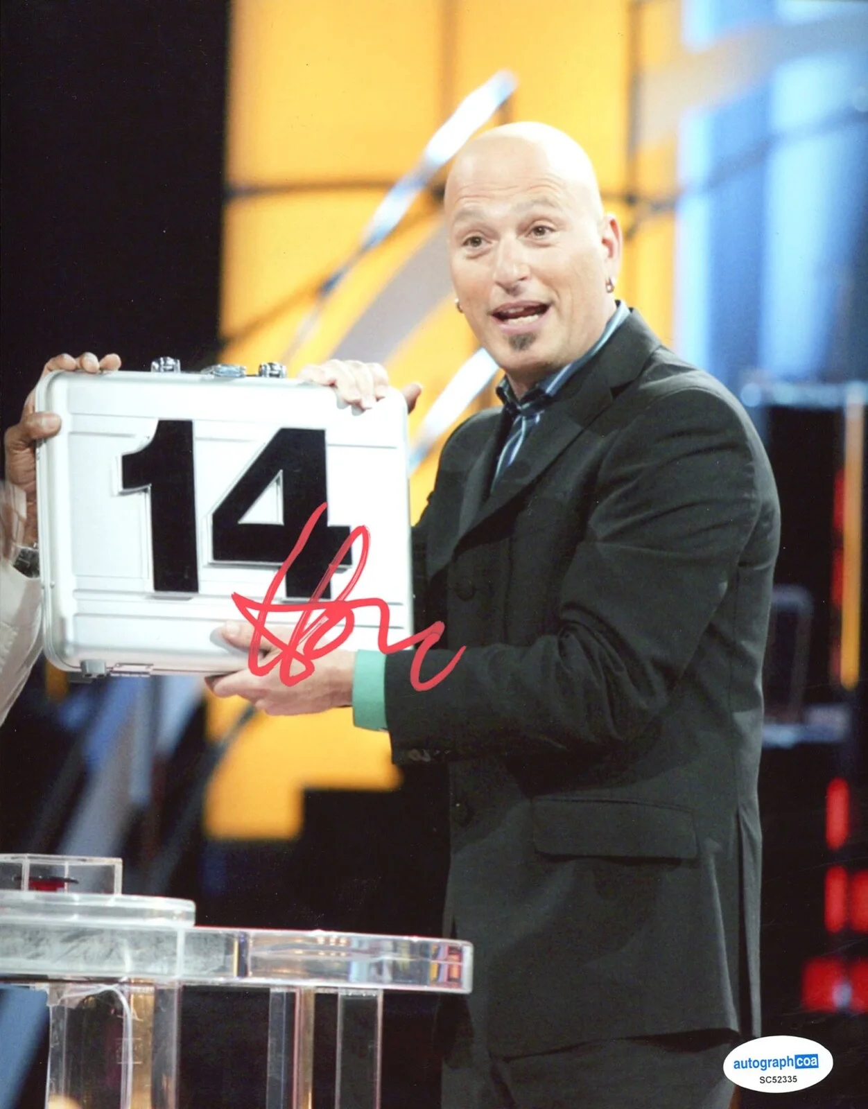 HOWIE MANDEL — Howie Mandel signed "DEAL OR NO DEAL" 8x10 Photo b EXT PROOF Got Talent AGT ACOA, изображение 4