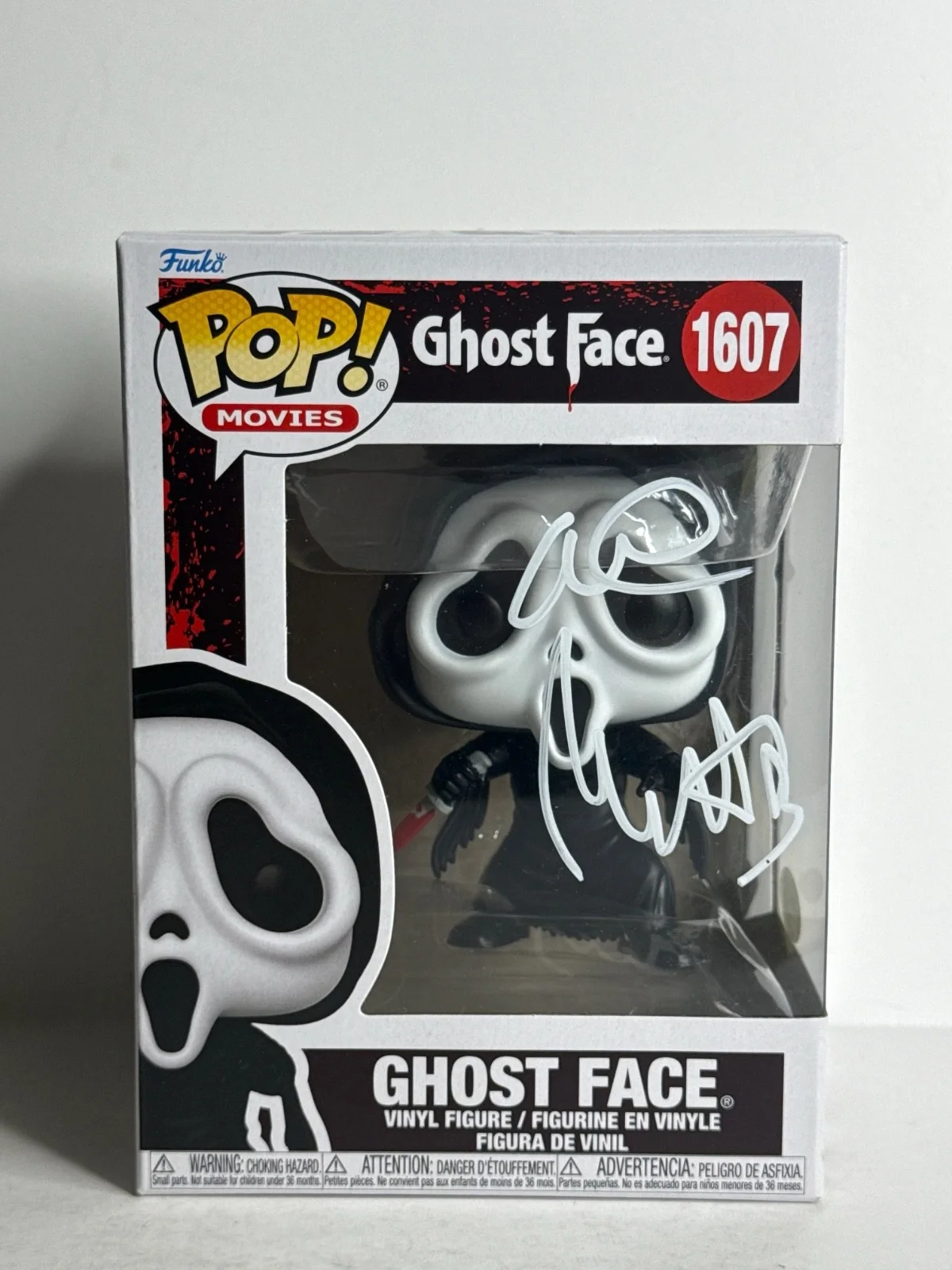 Tyler Gillett — Matt Bettinelli-Olpin & Tyler Gillett Signed Scream Ghostface Funko #1607 JSA