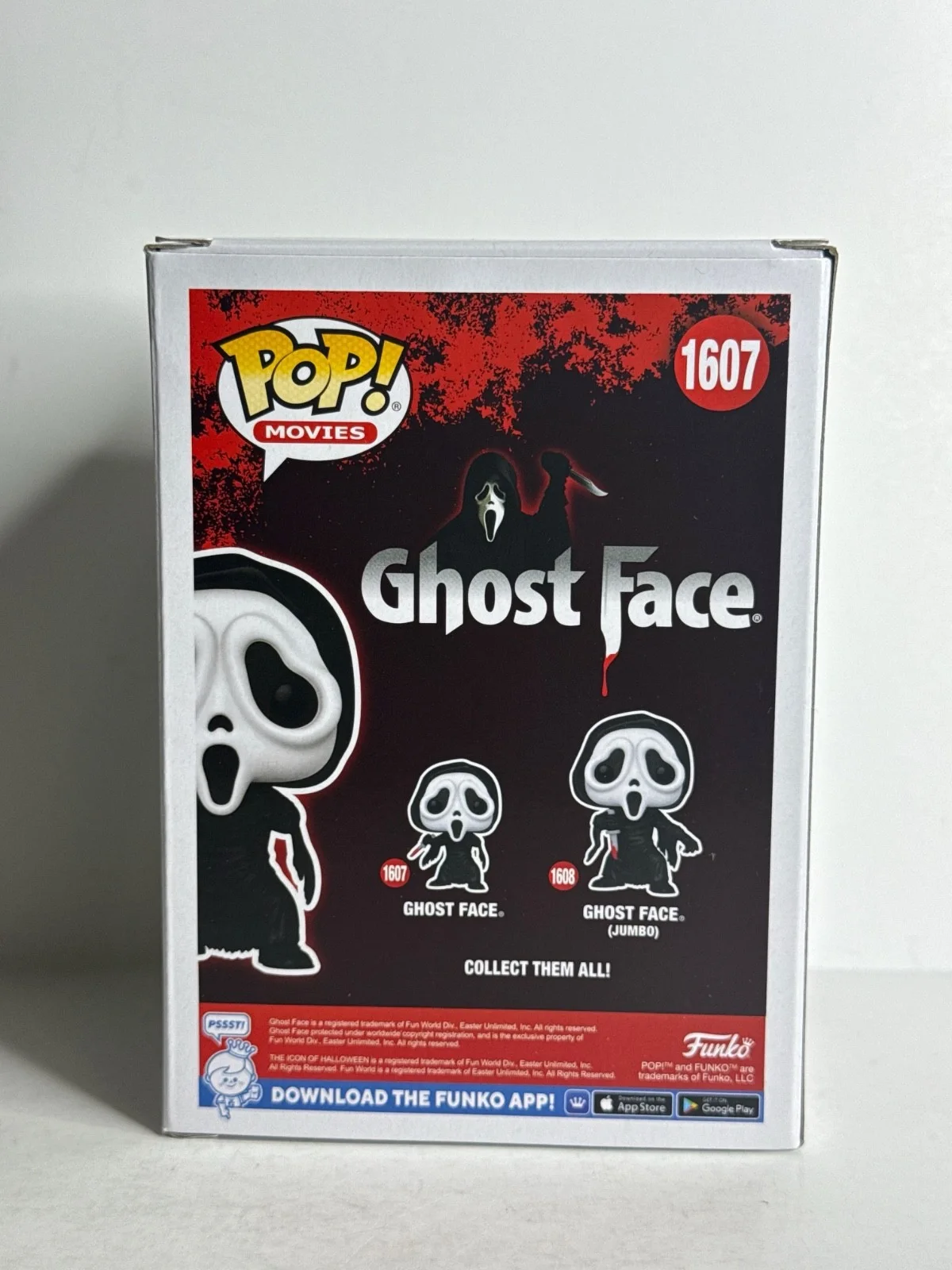 Tyler Gillett — Matt Bettinelli-Olpin & Tyler Gillett Signed Scream Ghostface Funko #1607 JSA, image 3