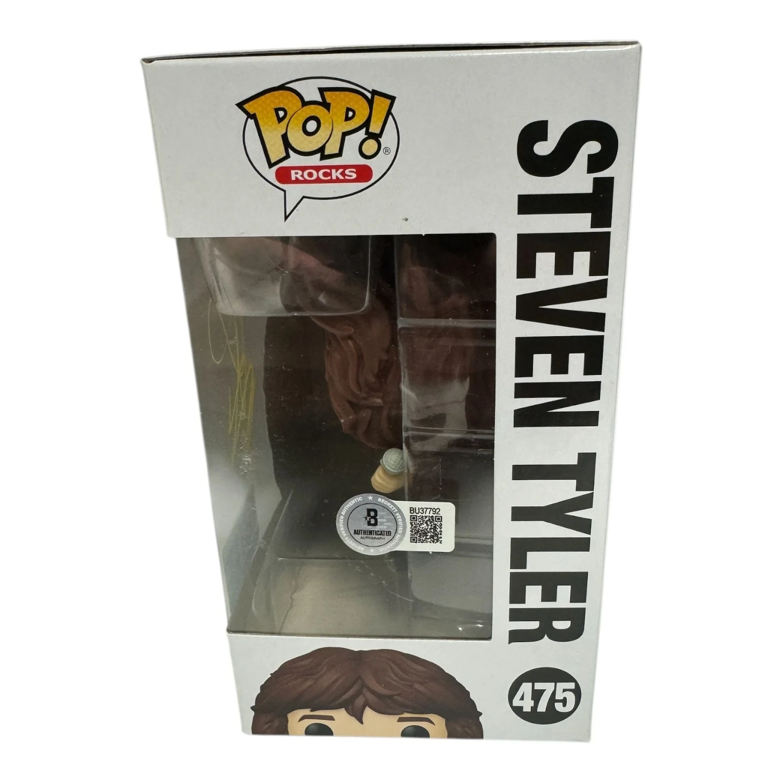 Steven Tyler Signed Autograph Aerosmith Funko Pop 475 Beckett BAS, изображение 2