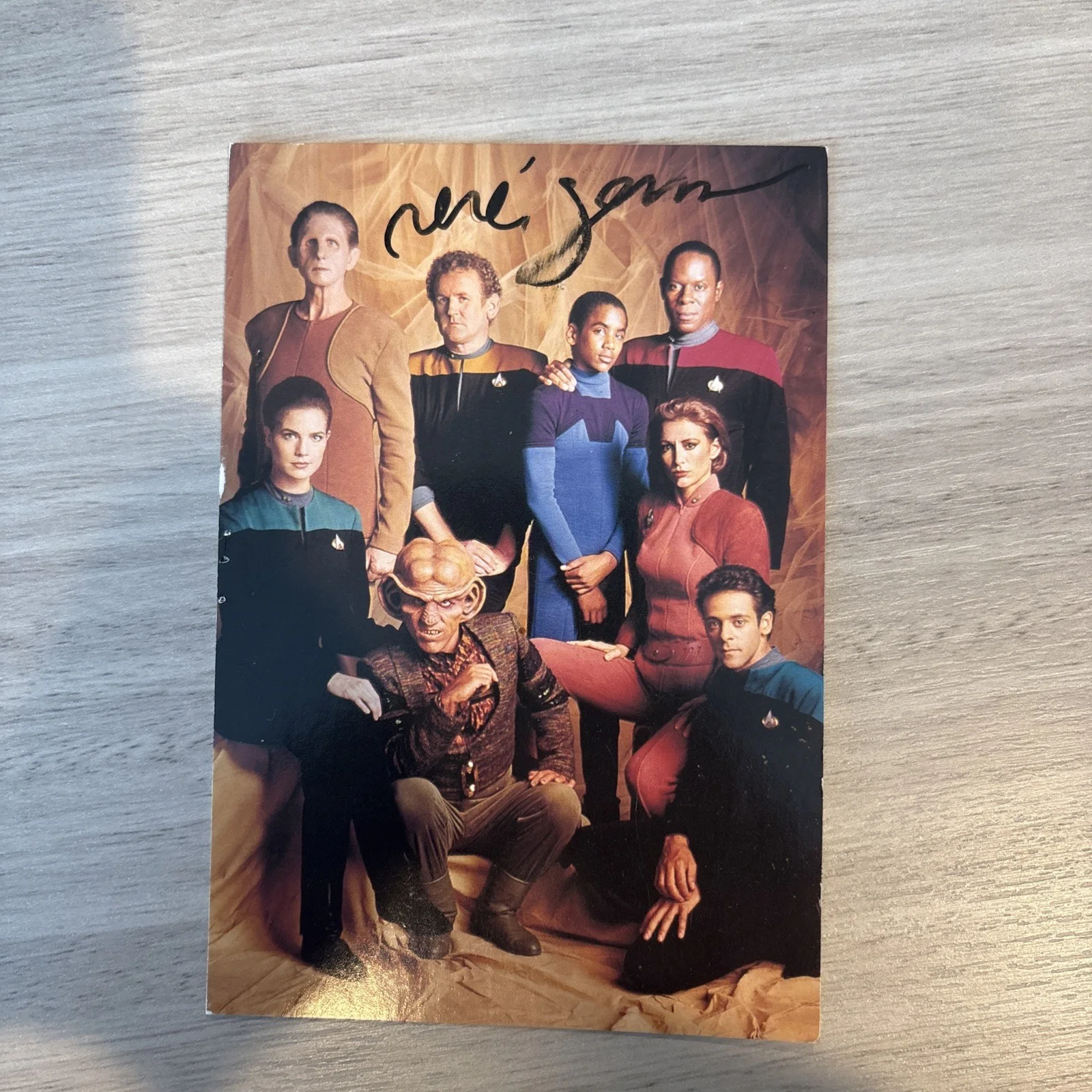 RENE AUBERJONOIS — Rene Auberjonois HAND SIGNED AUTOGRAPHED 4 x 6 Photo