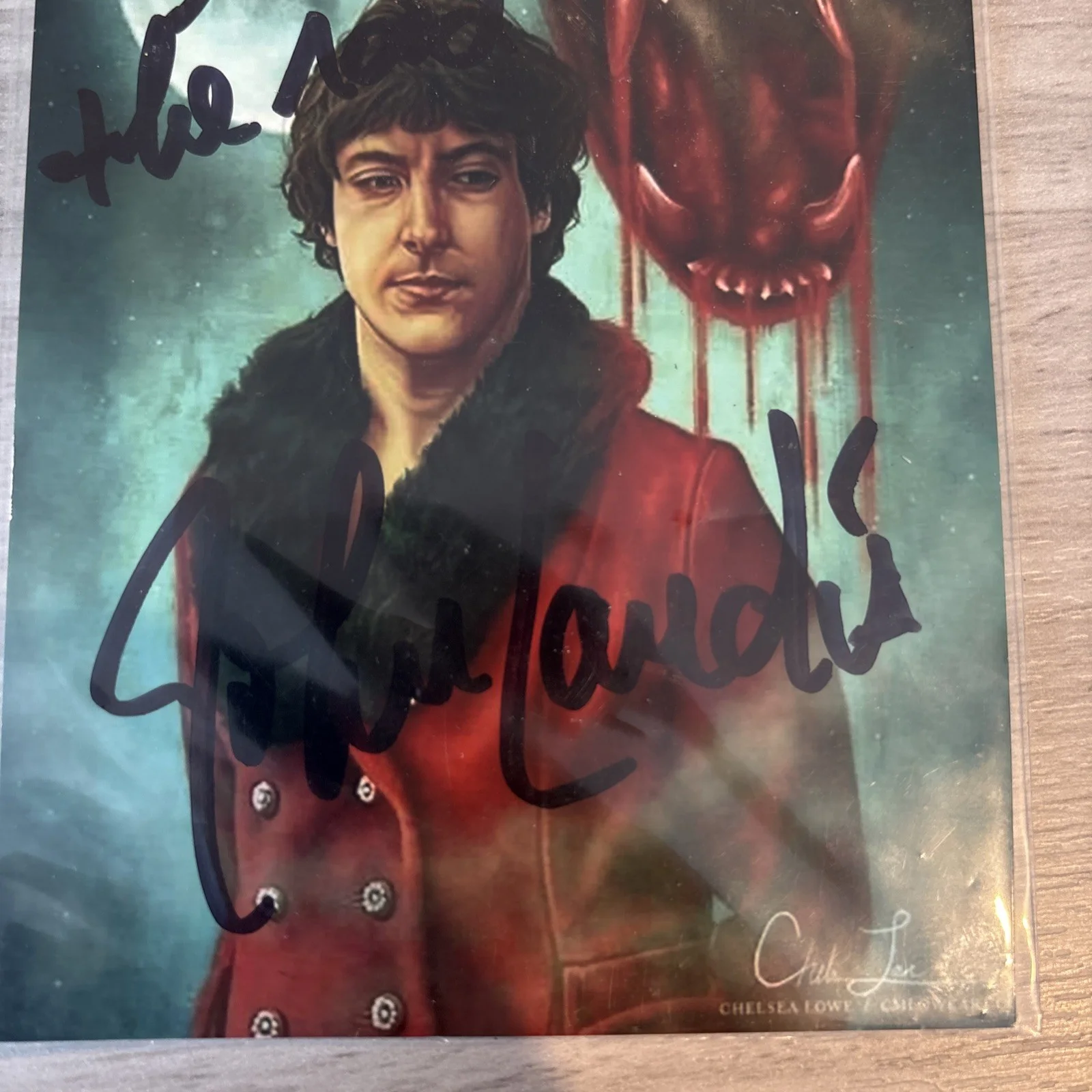 John Landis — John Landis signed 4 x 6 Photo 1981 An American Werewolf in London Director, изображение 2