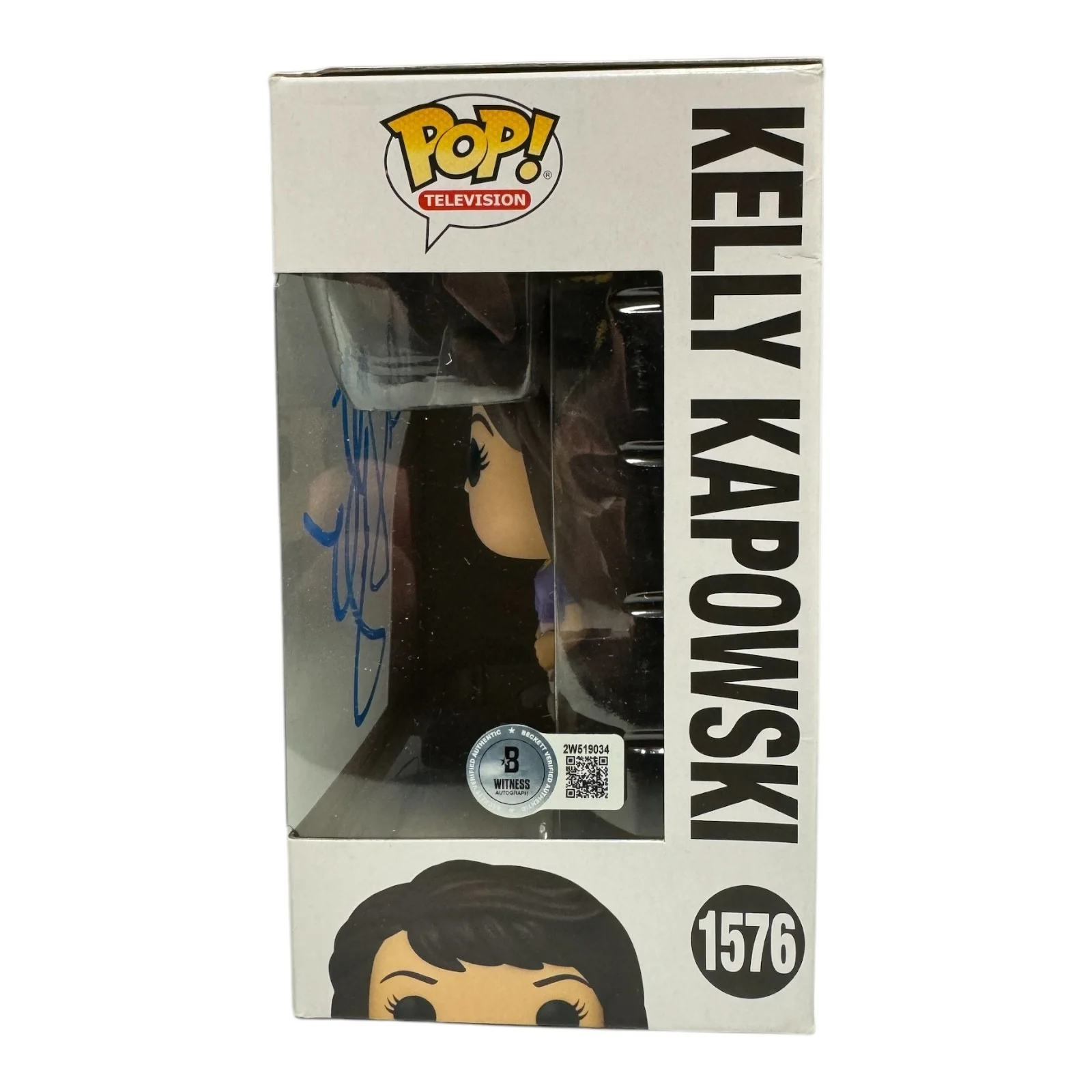 Tiffani Thiessen — Tiffani Thiessen Signed Autograph Saved By the Bell Funko 1576 Beckett Bas Kelly, изображение 2