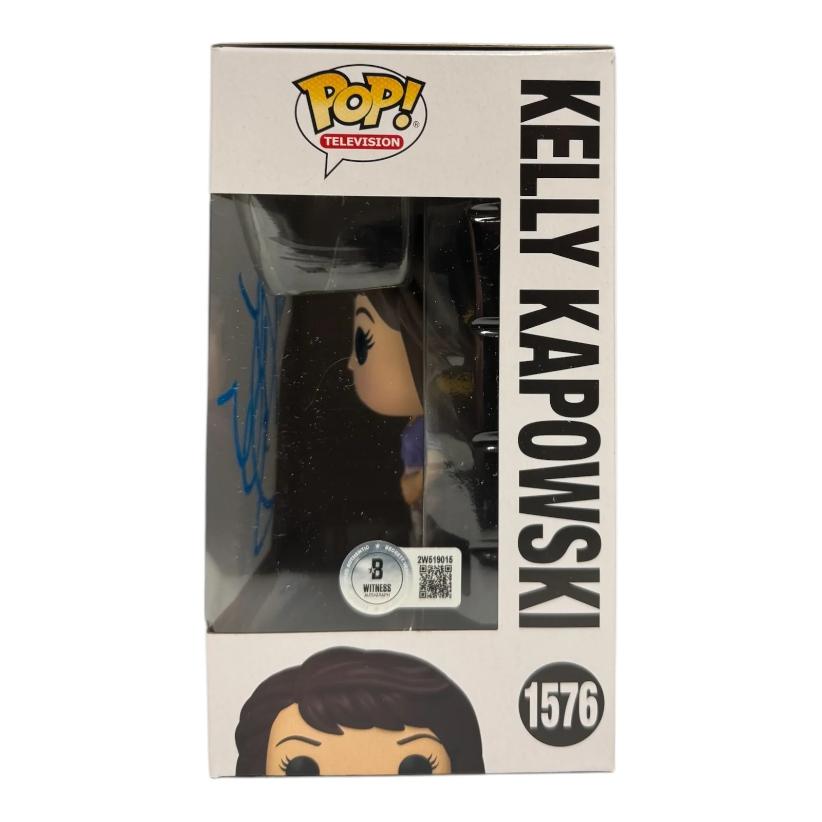 Tiffani Thiessen — Tiffani Thiessen Signed Autograph Saved By the Bell Funko 1576 Beckett Bas Kelly, изображение 2