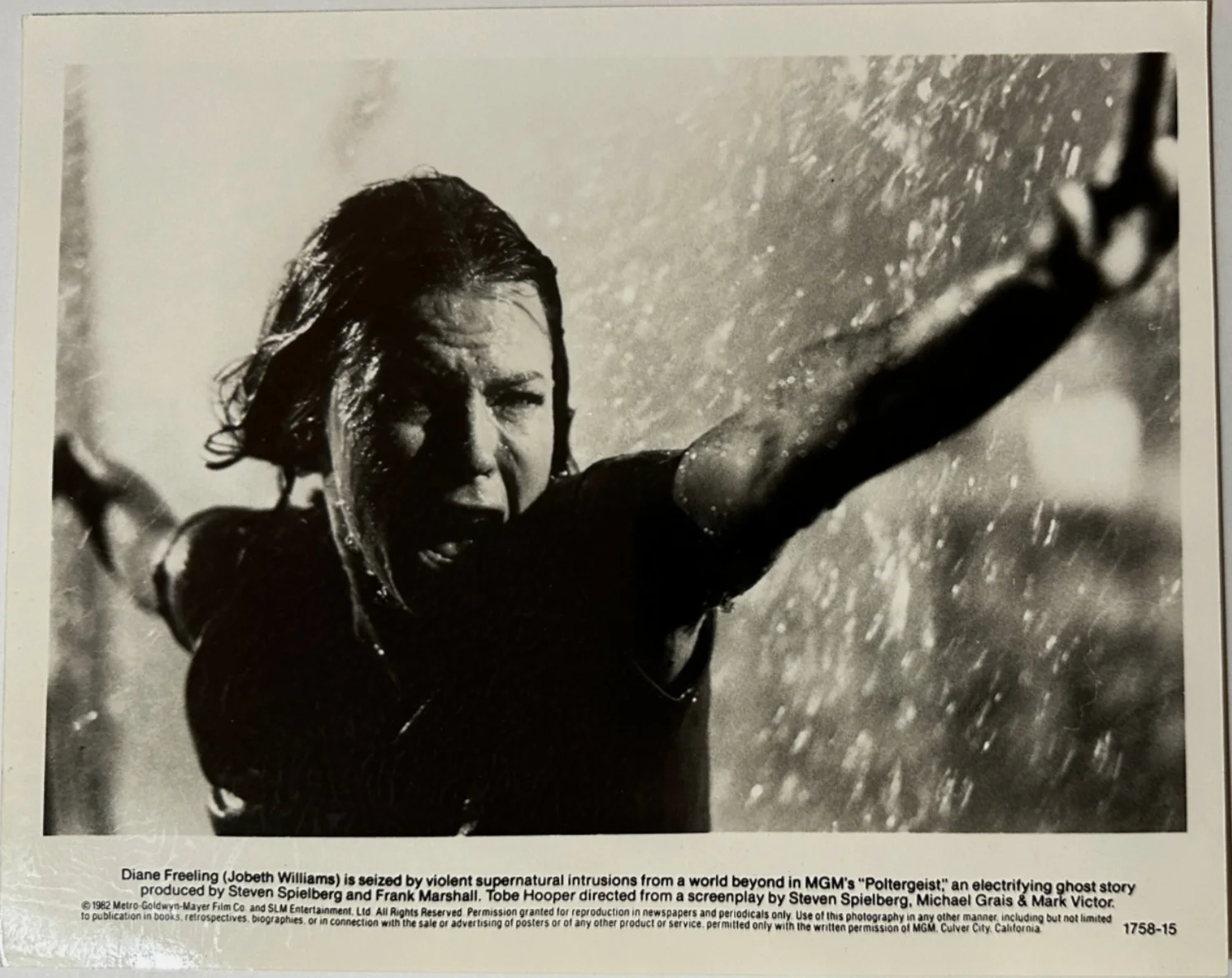 POLTERGEIST– 1982 Movie 2 x 10” x 8” Original Promotional Press Photographs, изображение 2