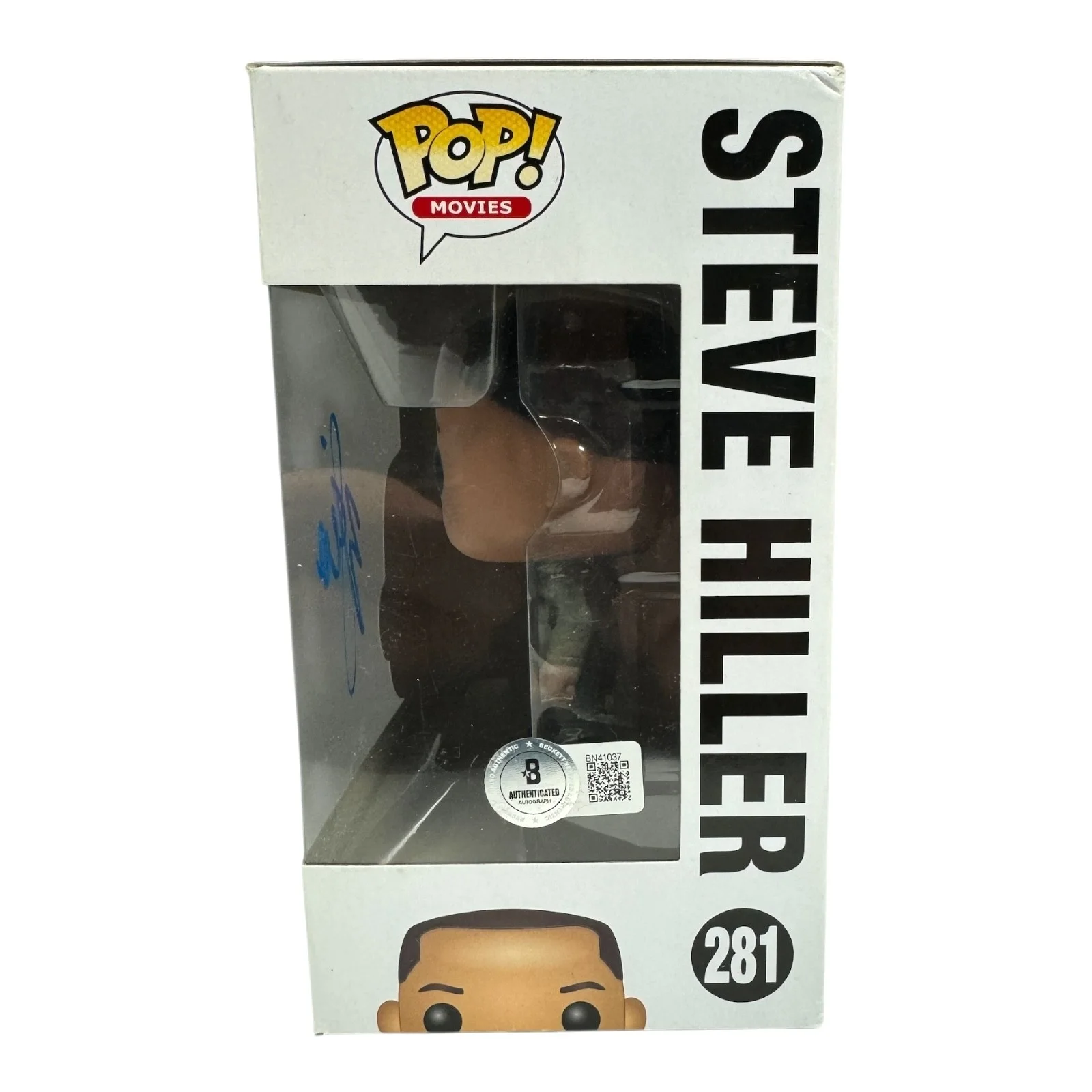 WILL SMITH — WILL SMITH SIGNED AUTOGRAPH FUNKO POP 281 ID4 INDEPENDENCE DAY BECKETT BAS STEVE, image 2