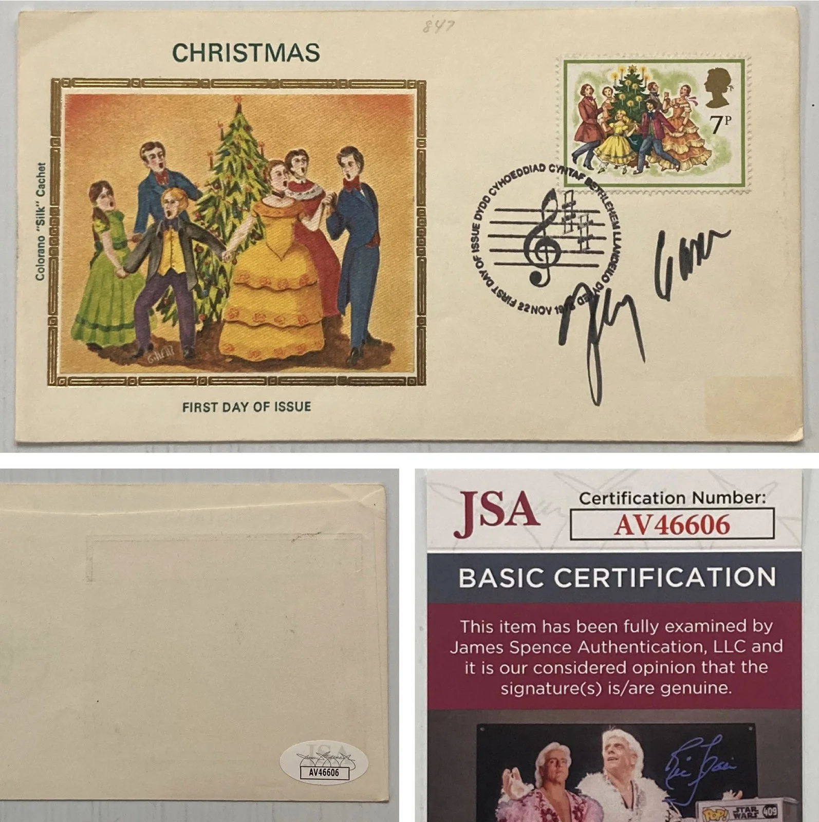 Johnny Carson — Anfitrión Johnny Carson Firmado Autógrafo Primer Día Cubierta FDC - Certificado JSA - ¡ENVÍO Y DEVOLUCIÓN GRATUITOS!