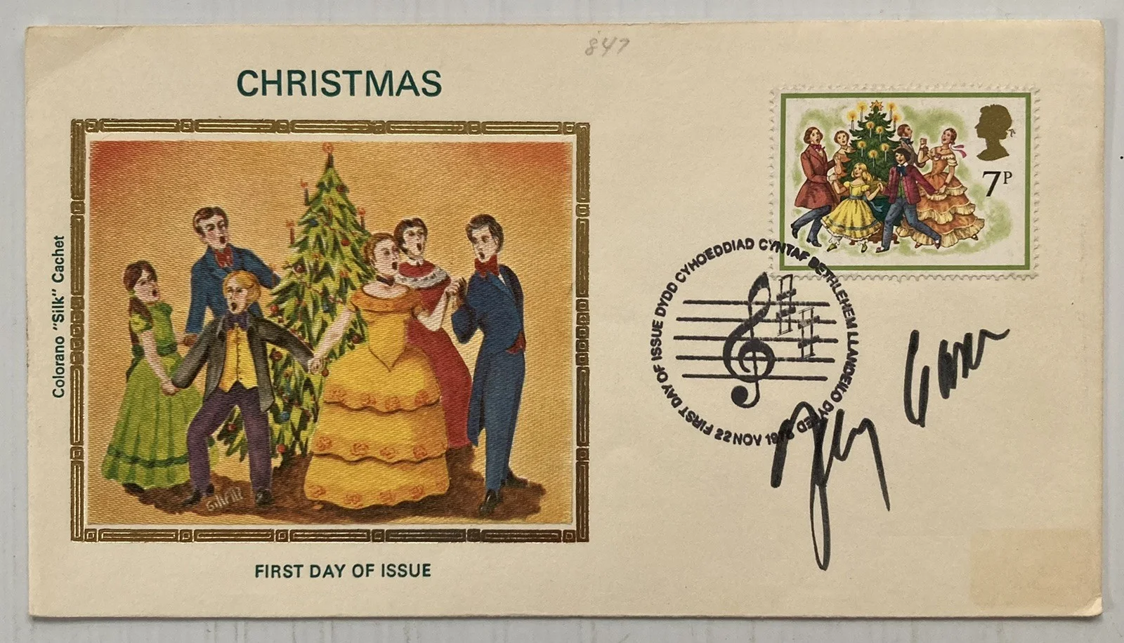 Johnny Carson — Anfitrión Johnny Carson Firmado Autógrafo Primer Día Cubierta FDC - Certificado JSA - ¡ENVÍO Y DEVOLUCIÓN GRATUITOS!, изображение 2
