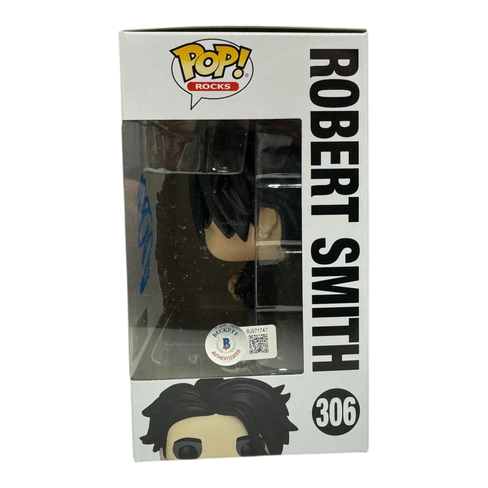 ROBERT SMITH SIGNED AUTOGRAPH THE CURE FUNKO POP 306 BECKETT BAS, image 2