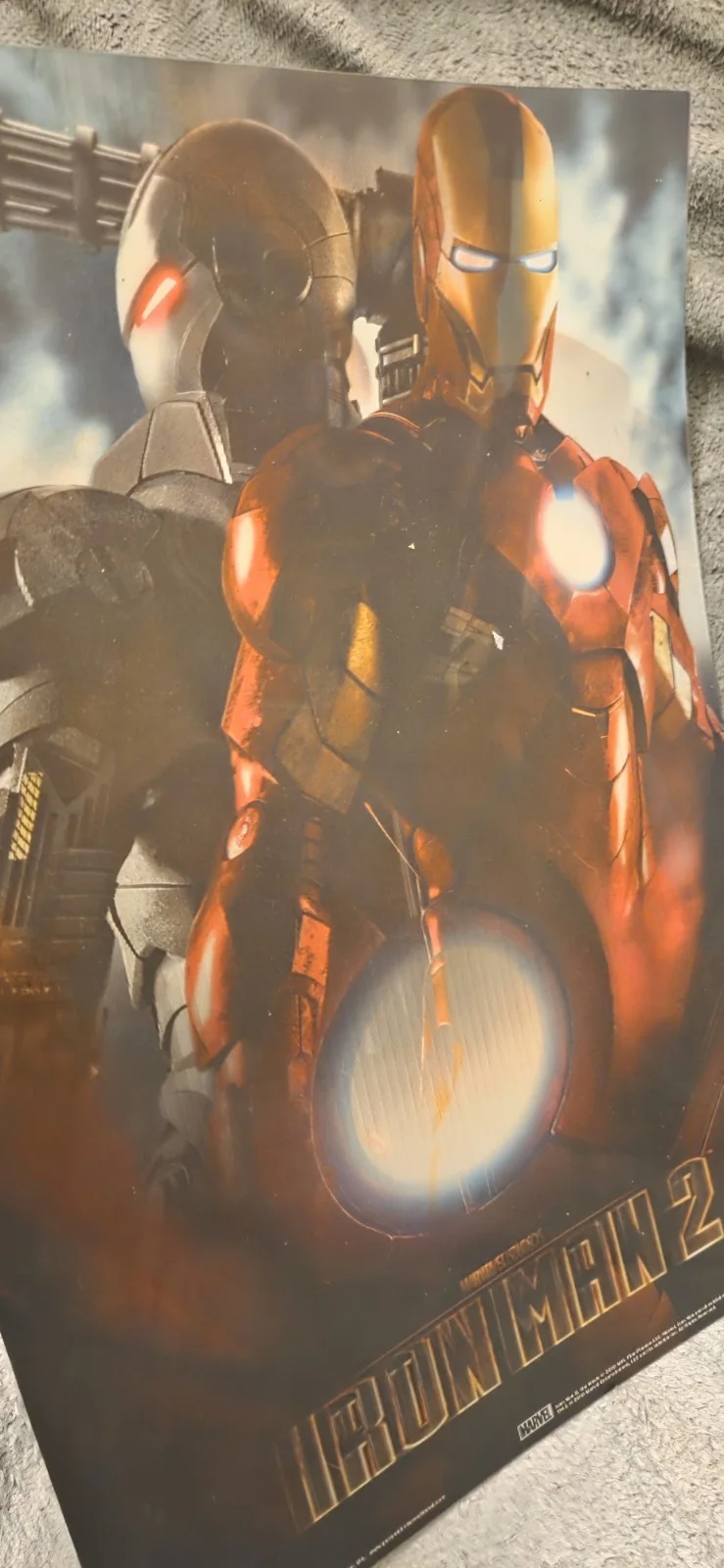 Iron Man 2 Holographic Movie Poster Official Merchandise, image 2