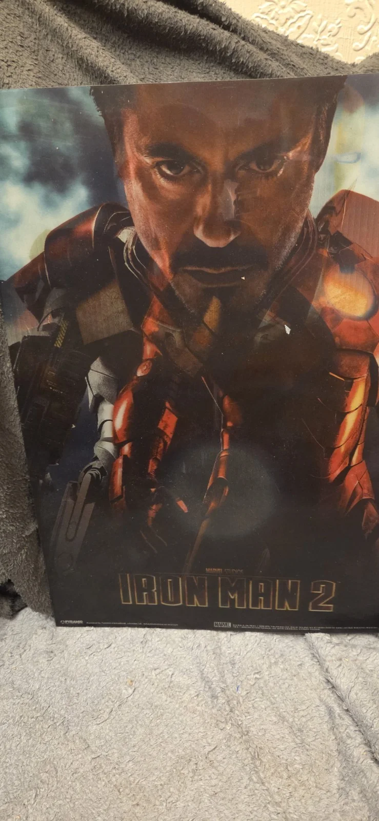 Iron Man 2 Holographic Movie Poster Official Merchandise, image 3