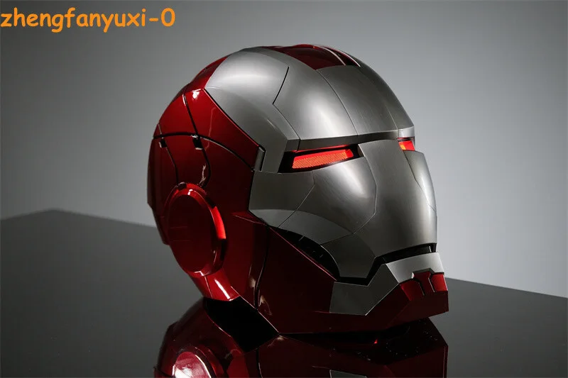 2023 Upgraded Iron Man MK5 Helmet 8-piece Automatic Splitting Mask Voice Control, image 3