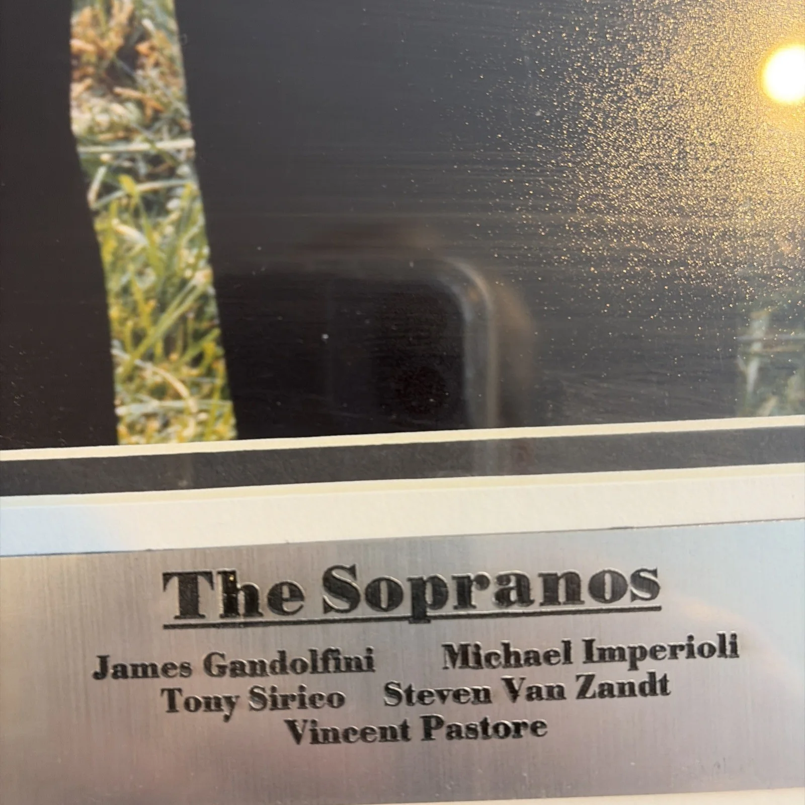 James Gandolfini — The Sopranos Cast Signed & Framed With Inscriptions 16x20 Photograph - Steiner, изображение 5