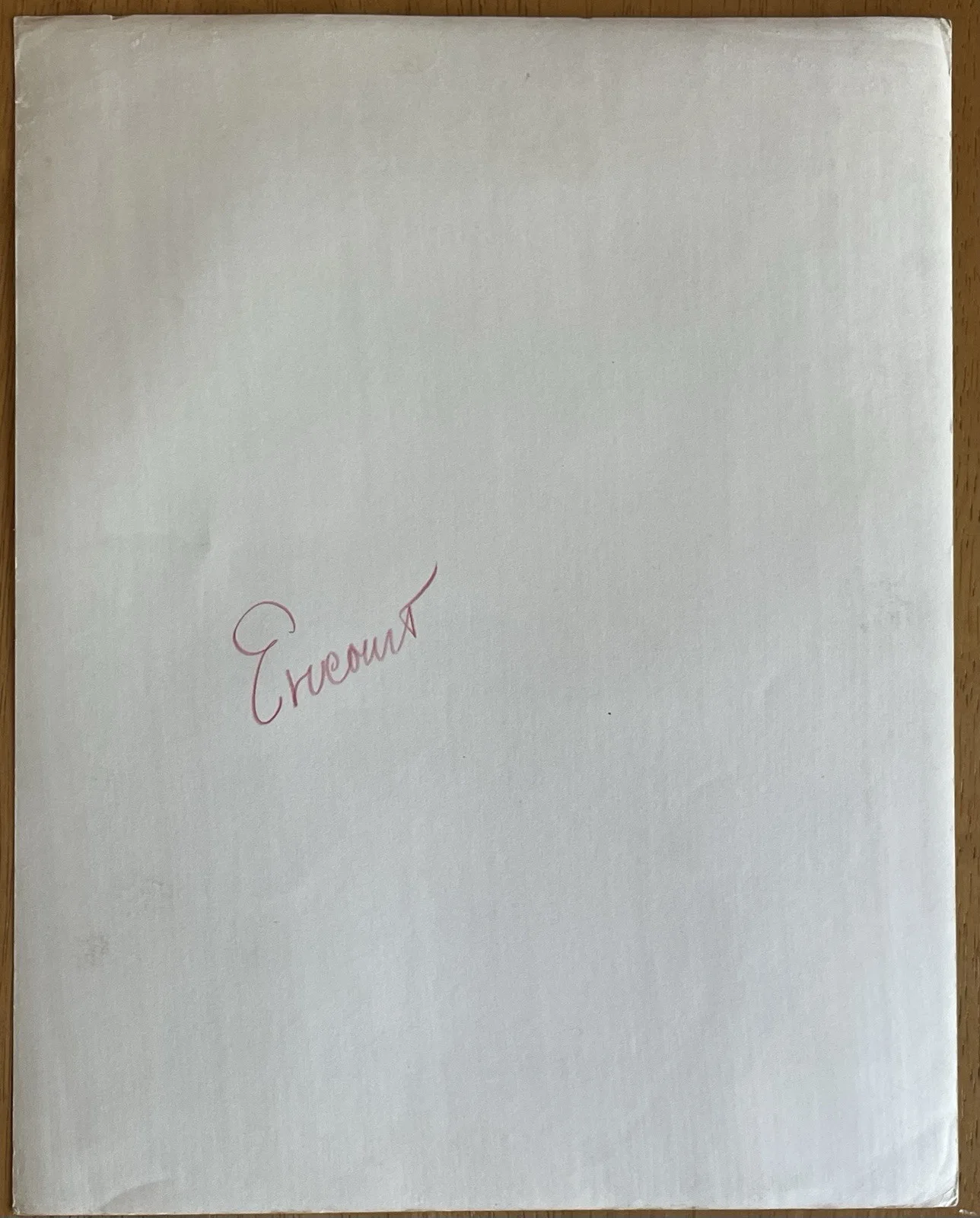 Pianist Daniel Ericourt Autograph Photo To Symphony Manager, image 3