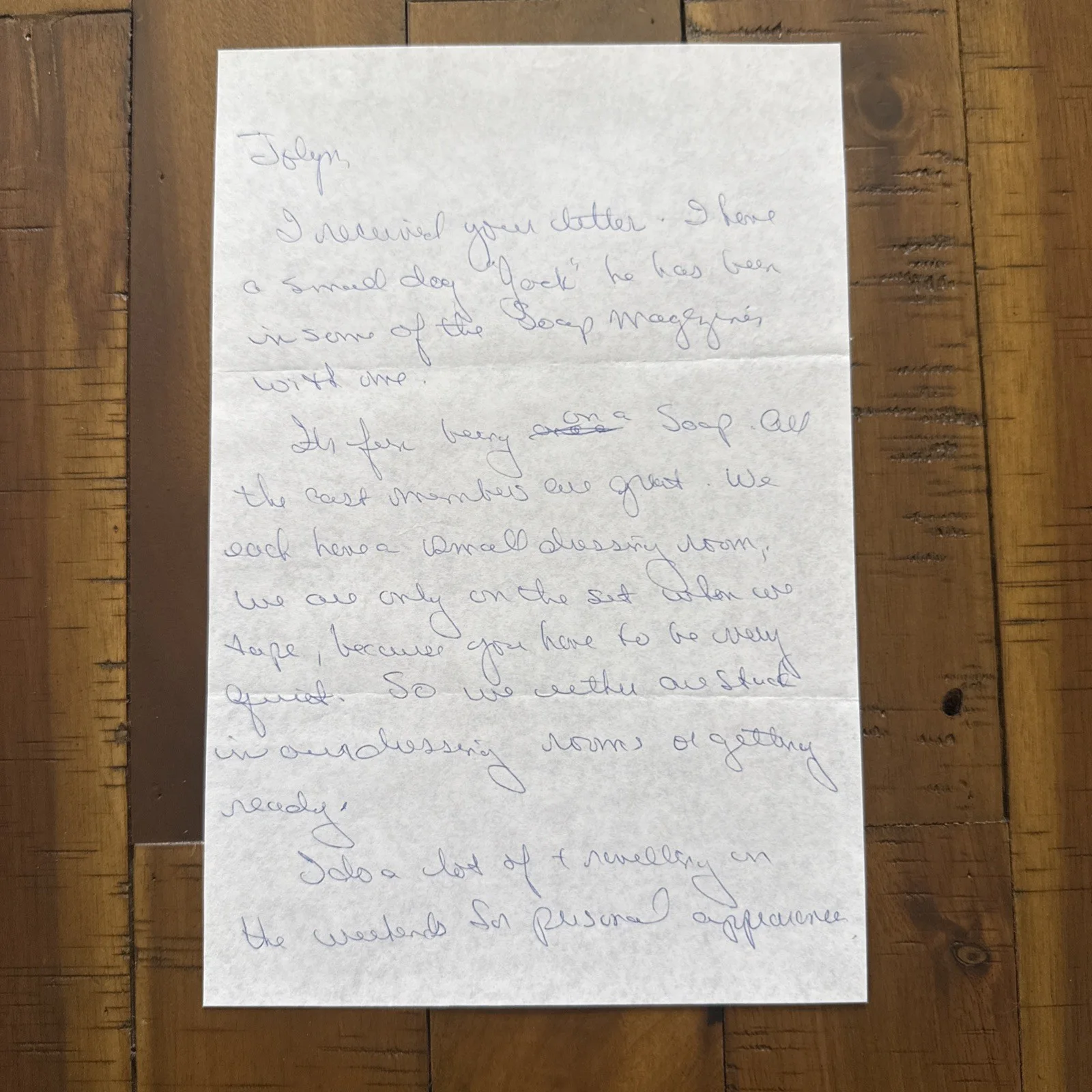 Sharon Case — 6x SHARON CASE signed autographed letters Young & the Restless, image 3