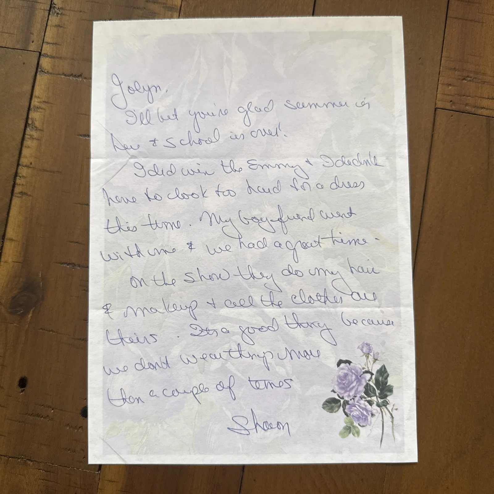 Sharon Case — 6x SHARON CASE signed autographed letters Young & the Restless, image 5