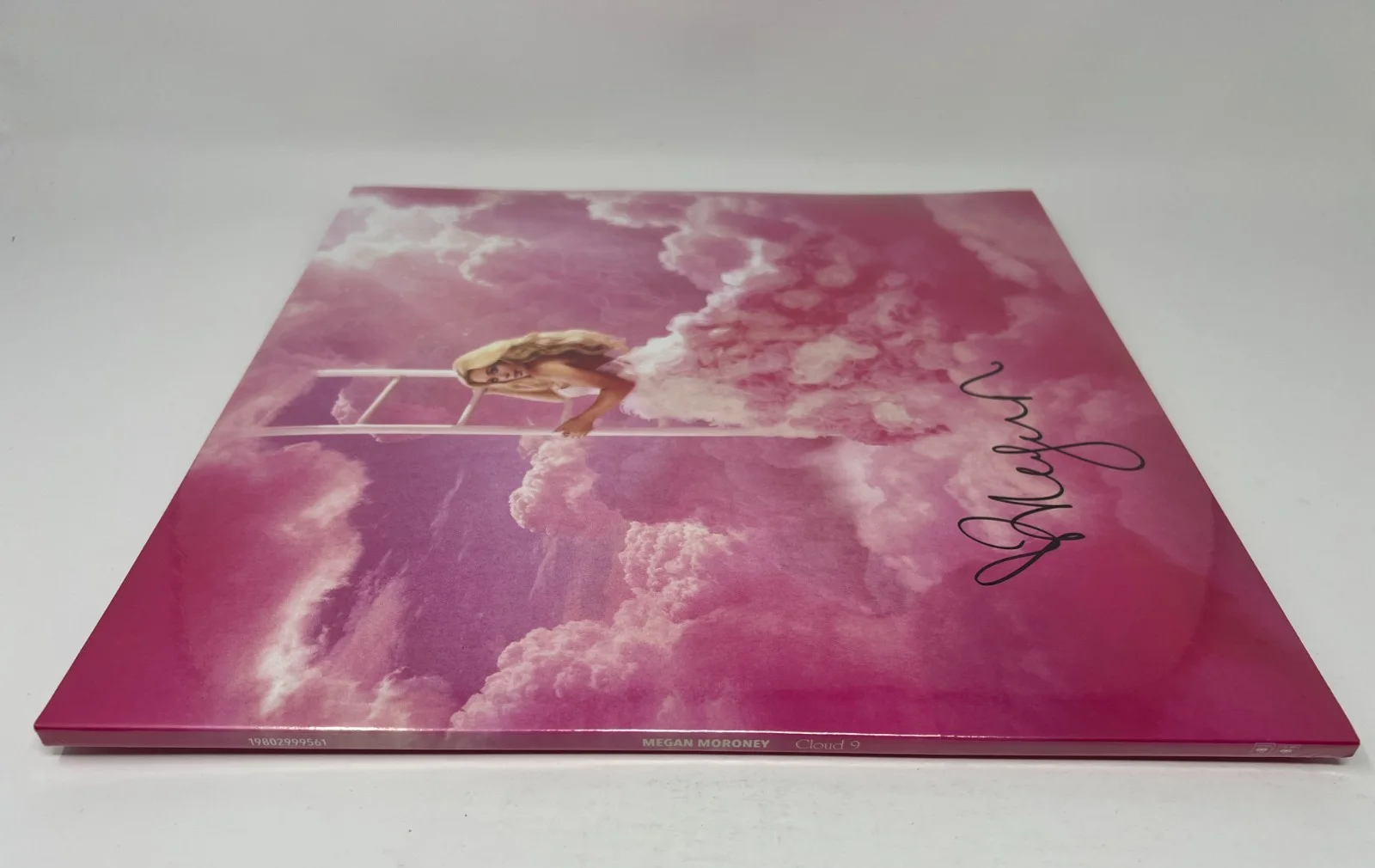 Megan Moroney Cloud 9: Megan's Signature Pink Signed Vinyl LP Record Auto, изображение 2