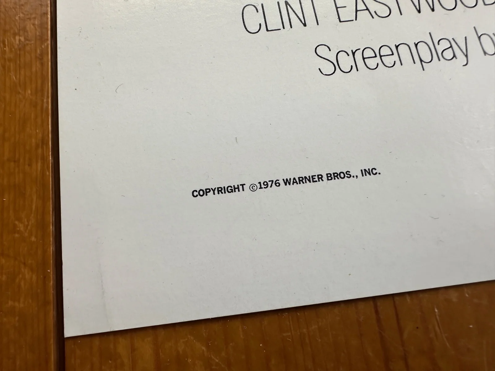 CLINT EASTWOOD - THE ENFORCER - ORIGINAL MOVIE POSTER - USA HALF SHEET - 1976, изображение 3