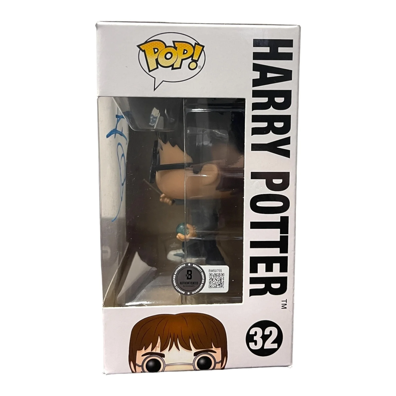 DANIEL RADCLIFFE — DANIEL RADCLIFFE SIGNED AUTOGRAPH FUNKO POP 32 HARRY POTTER BECKETT BAS COA, изображение 2