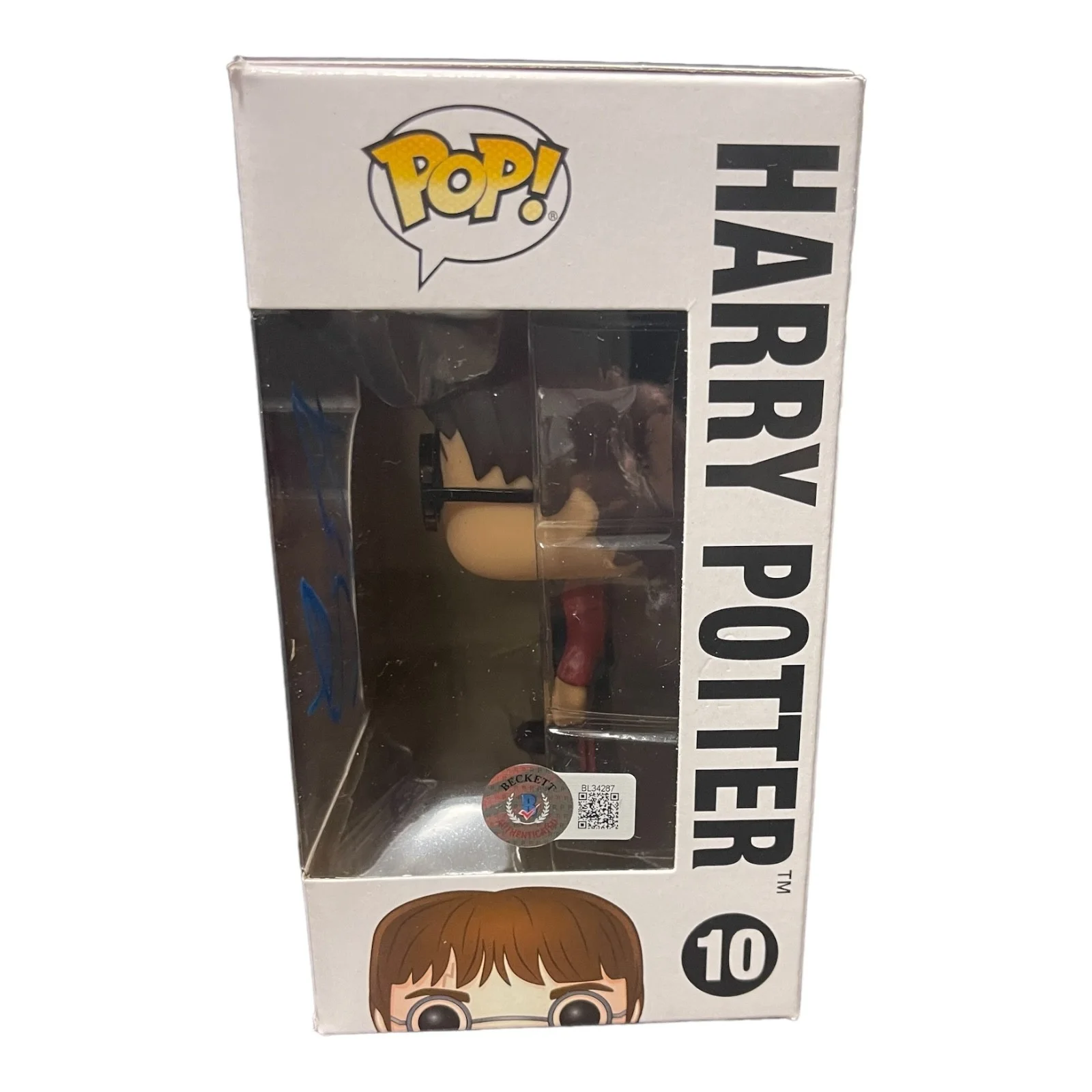 DANIEL RADCLIFFE — DANIEL RADCLIFFE SIGNED AUTOGRAPH FUNKO POP 10 HARRY POTTER BECKETT BAS COA, изображение 2